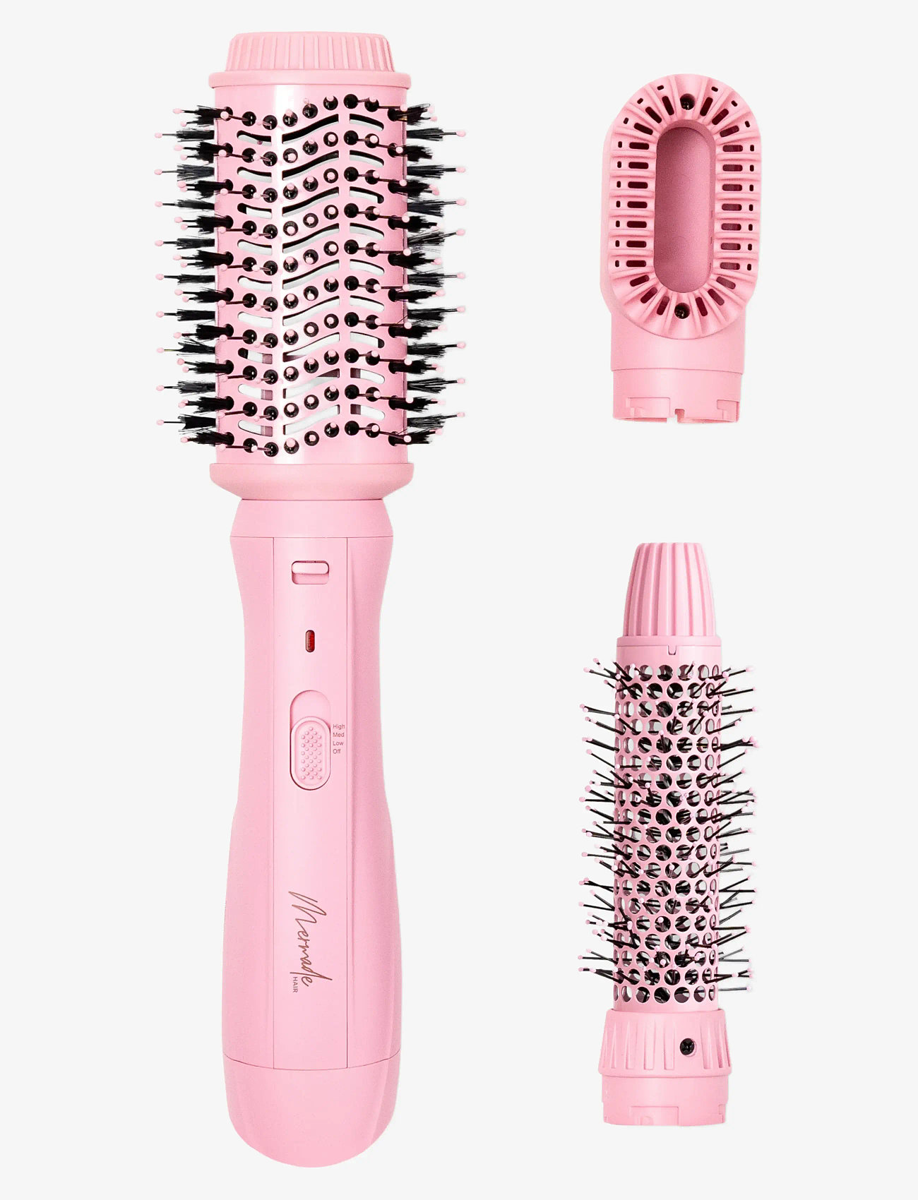 Mermade Hair - The interchangable blow dry brush - komplekts - pink - 1