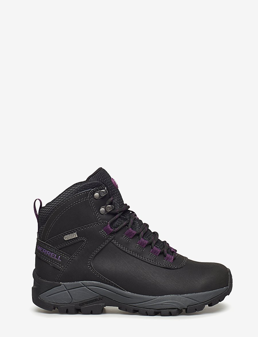 Merrell - Women's Vego Mid LTR WP - Black/Gloxinia - gönguskór - black/gloxinia - 1