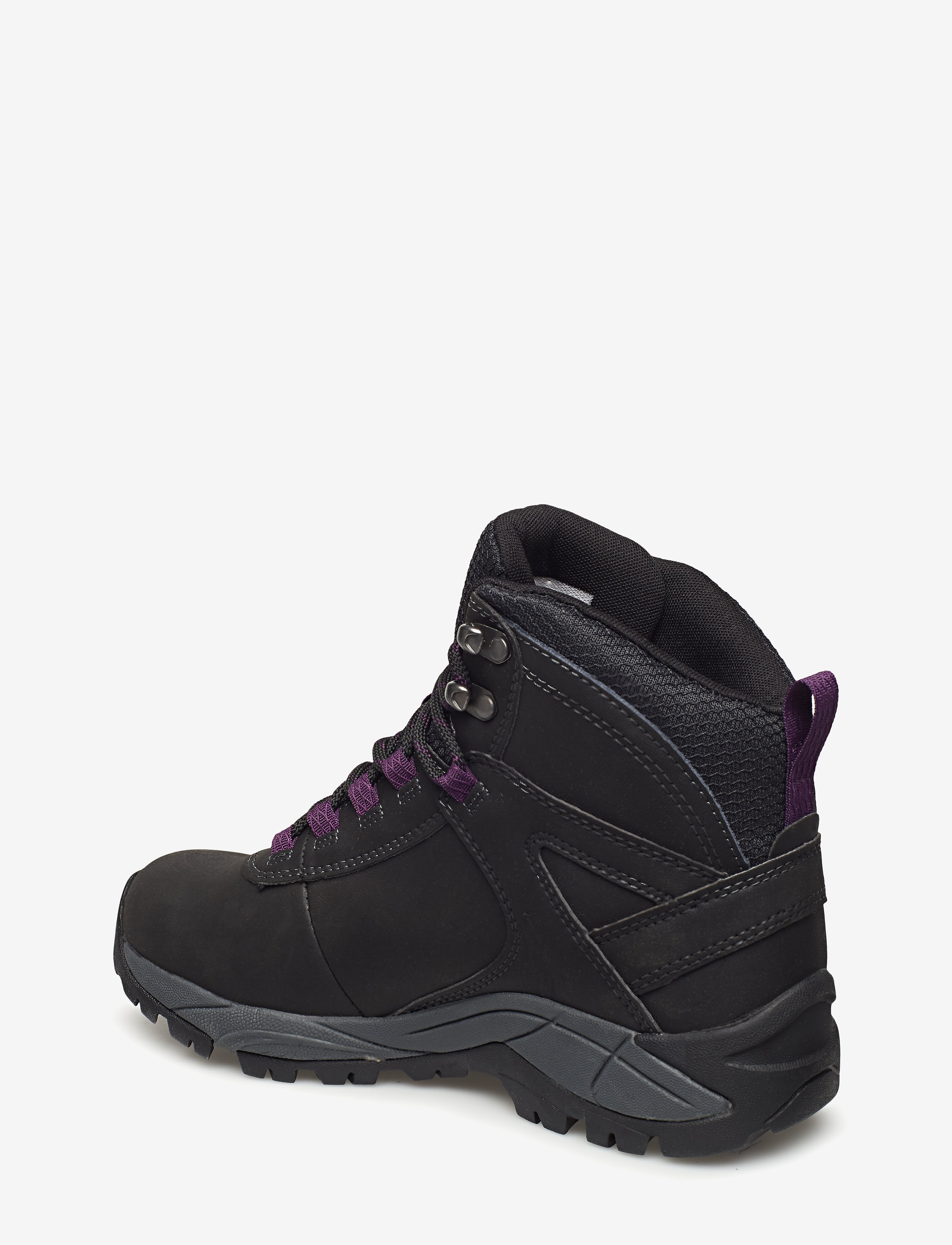 Merrell - Vego Mid LTHR WTPF - vandringsskor - black/gloxinia - 2
