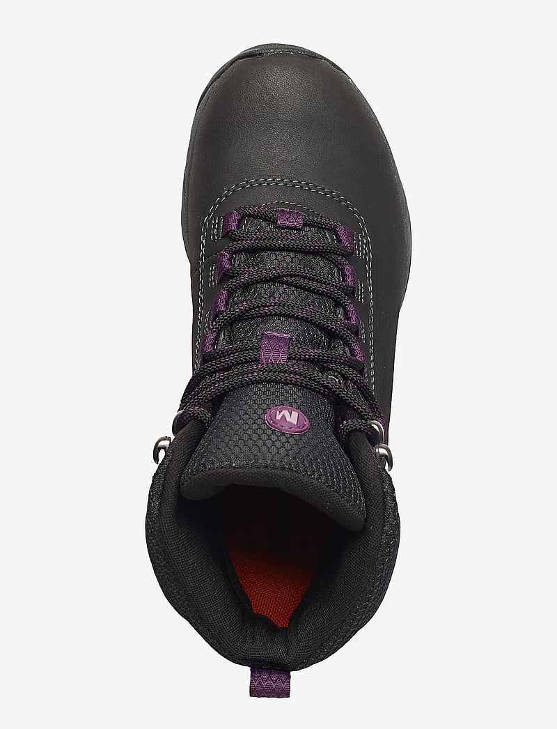 Merrell - Women's Vego Mid LTR WP - Black/Gloxinia - vandringsskor - black/gloxinia - 3