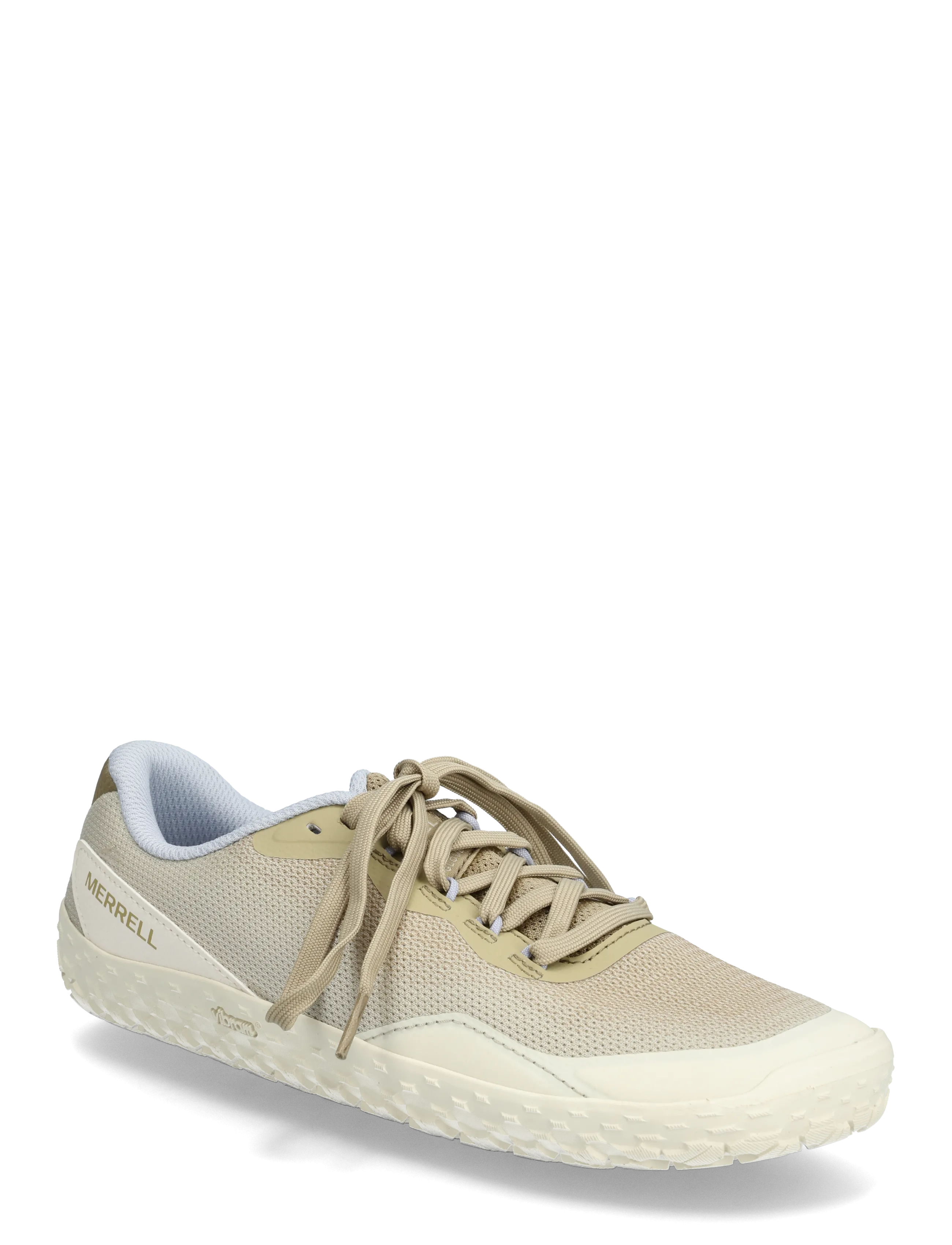 Merrell Women's Vapor Glove 7 Stucco/Casper, 41, Sport Schuhe, Creme - Running Frauen