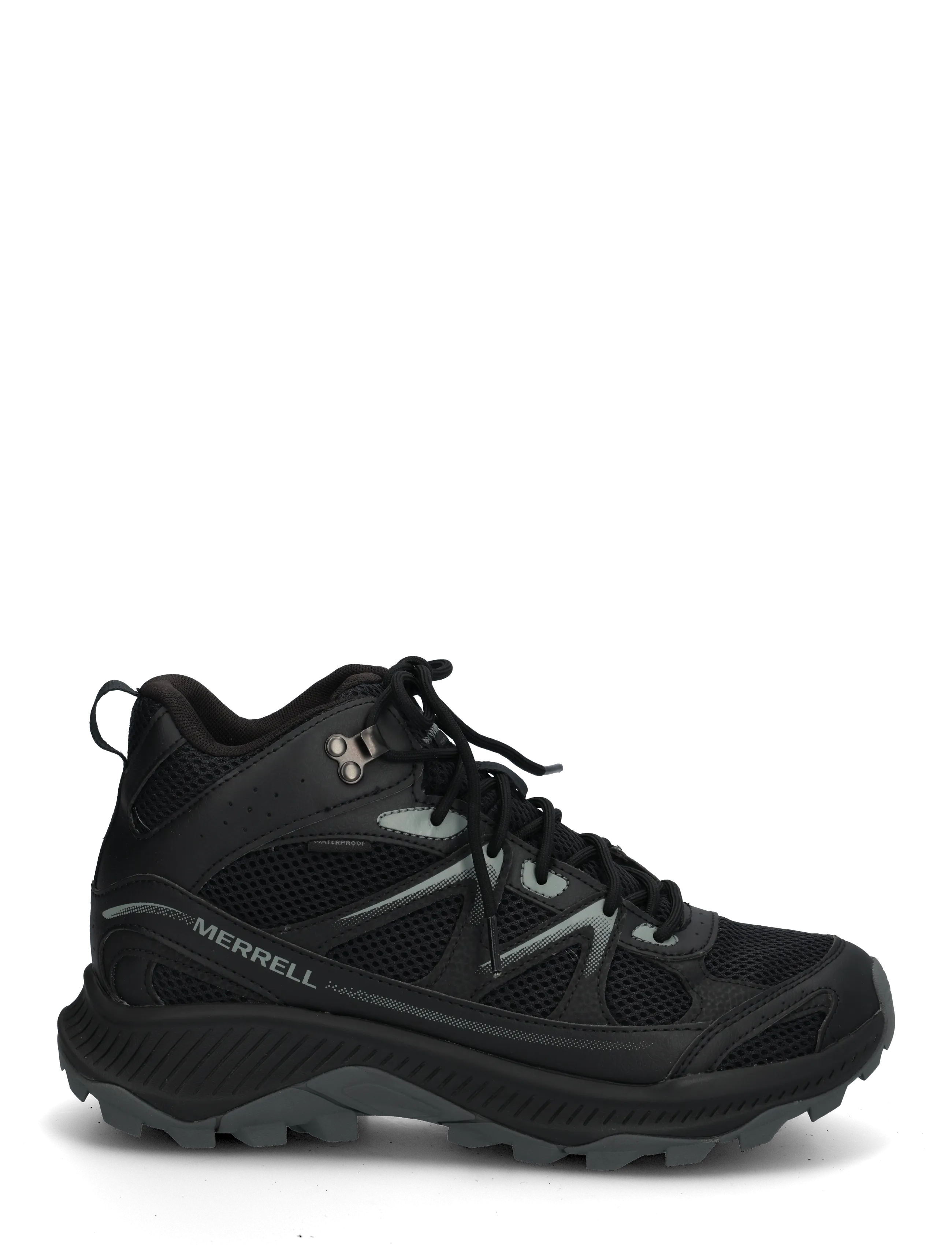 Merrell - Men's Tempo Exp Mid WP - Black/Allo - hiking shoes - black/alloy - 2