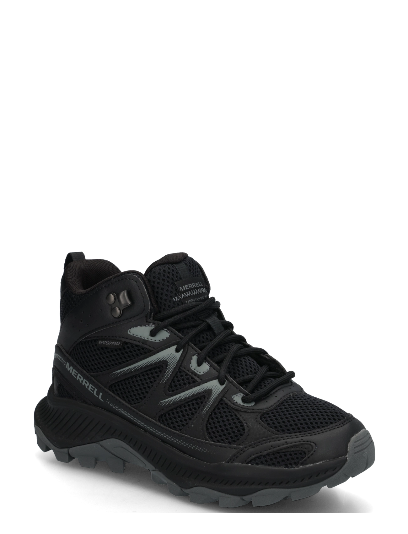 Merrell Women's Tempo EXP Mid WP - Black/Al - Bästsäljare Sport - BLACK/ALLOY / black