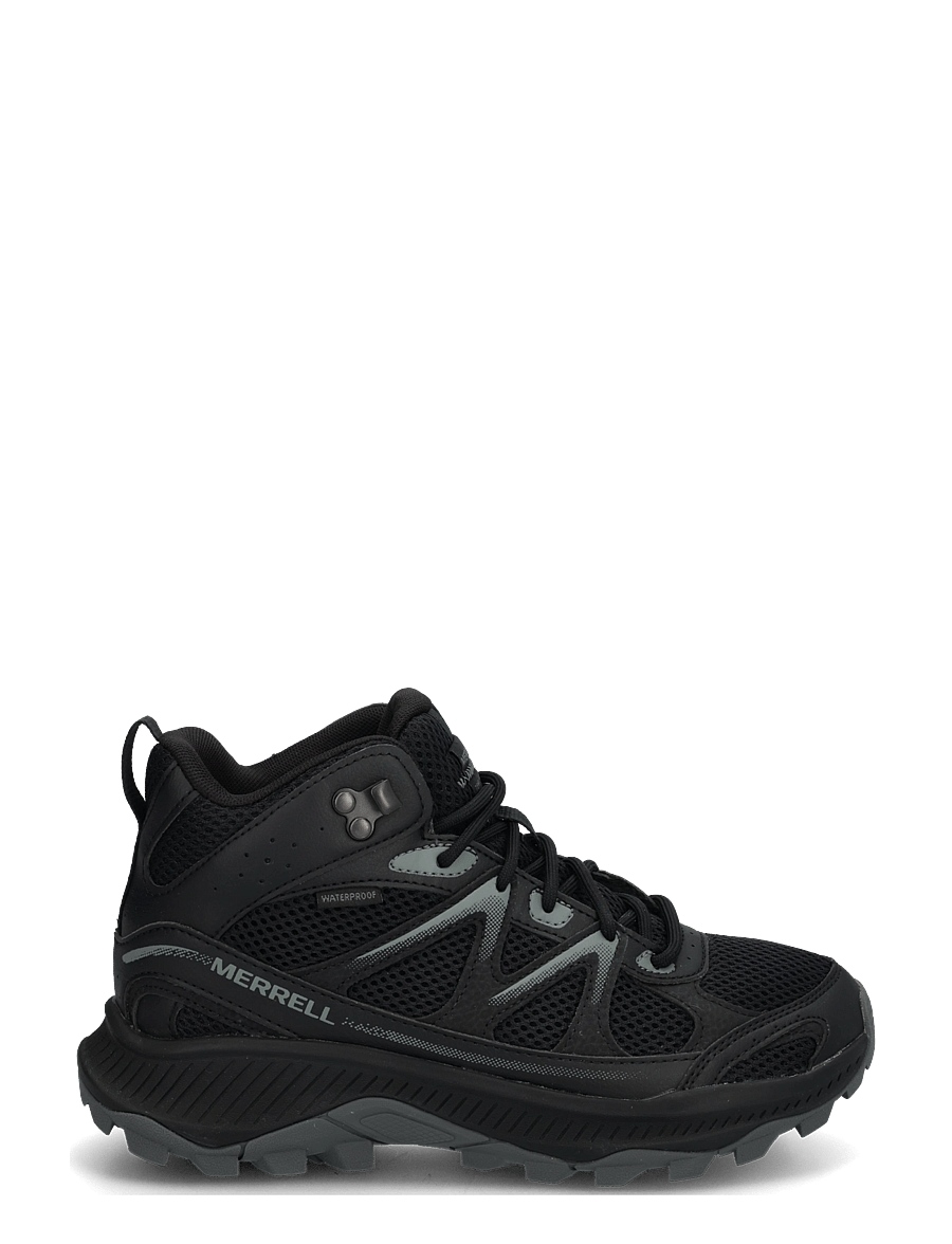 Merrell - Women's Tempo EXP Mid WP - Black/Al - wanderschuhe - black/alloy - 2