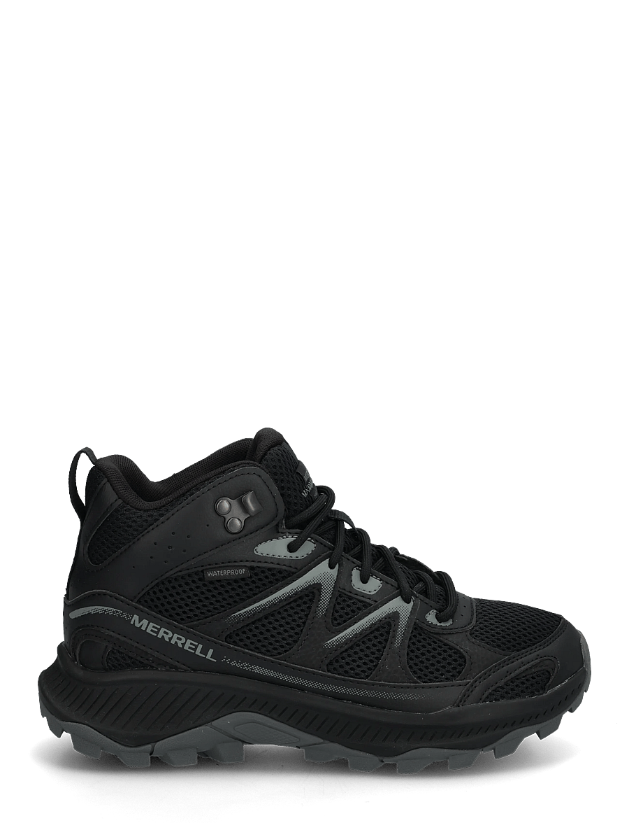Merrell - Women's Tempo EXP Mid WP - Black/Alloy - wanderschuhe - black/alloy - 2