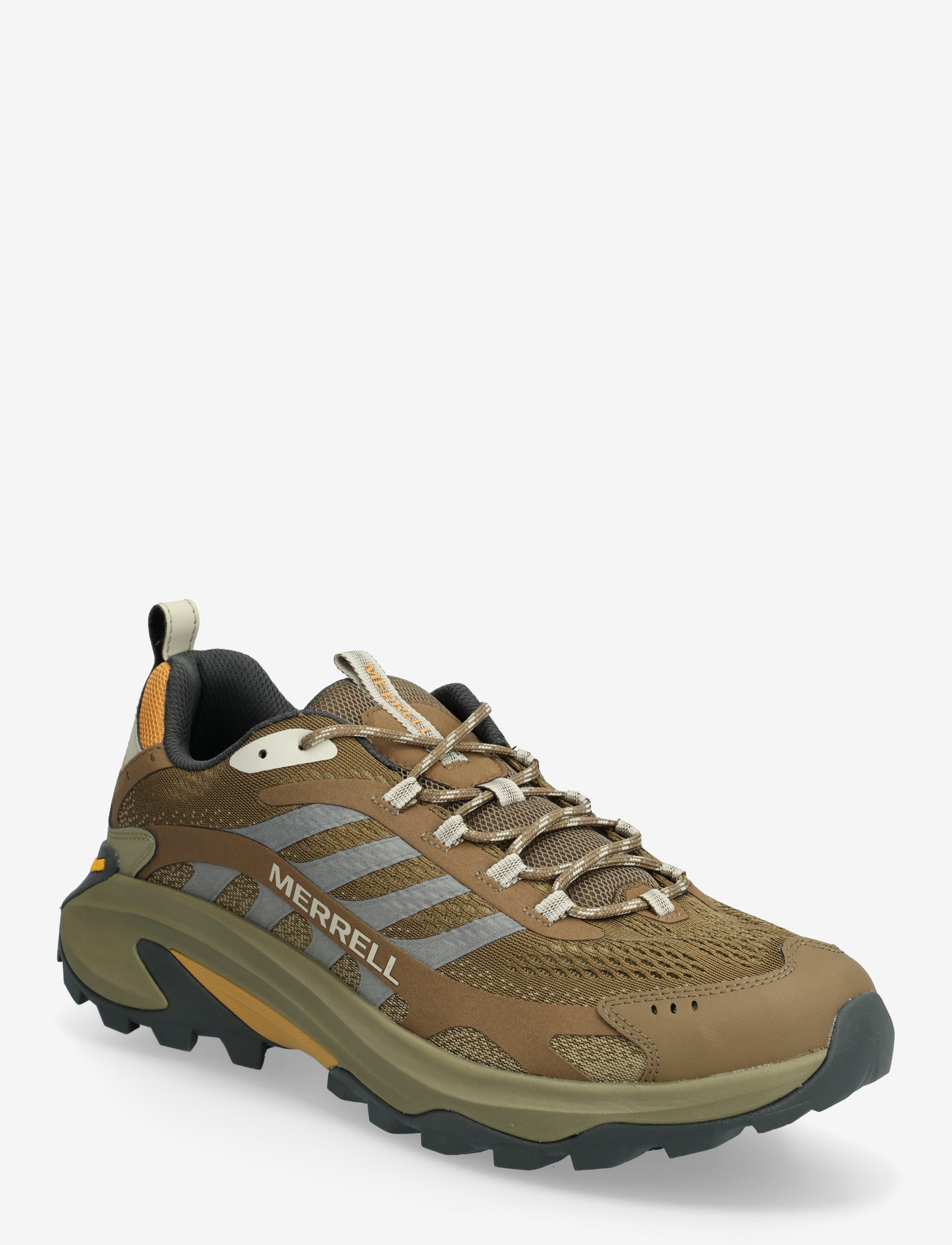 Merrell - Men's Moab Speed 2 - Cairn/Basalt - hiking shoes - multi colored - 0