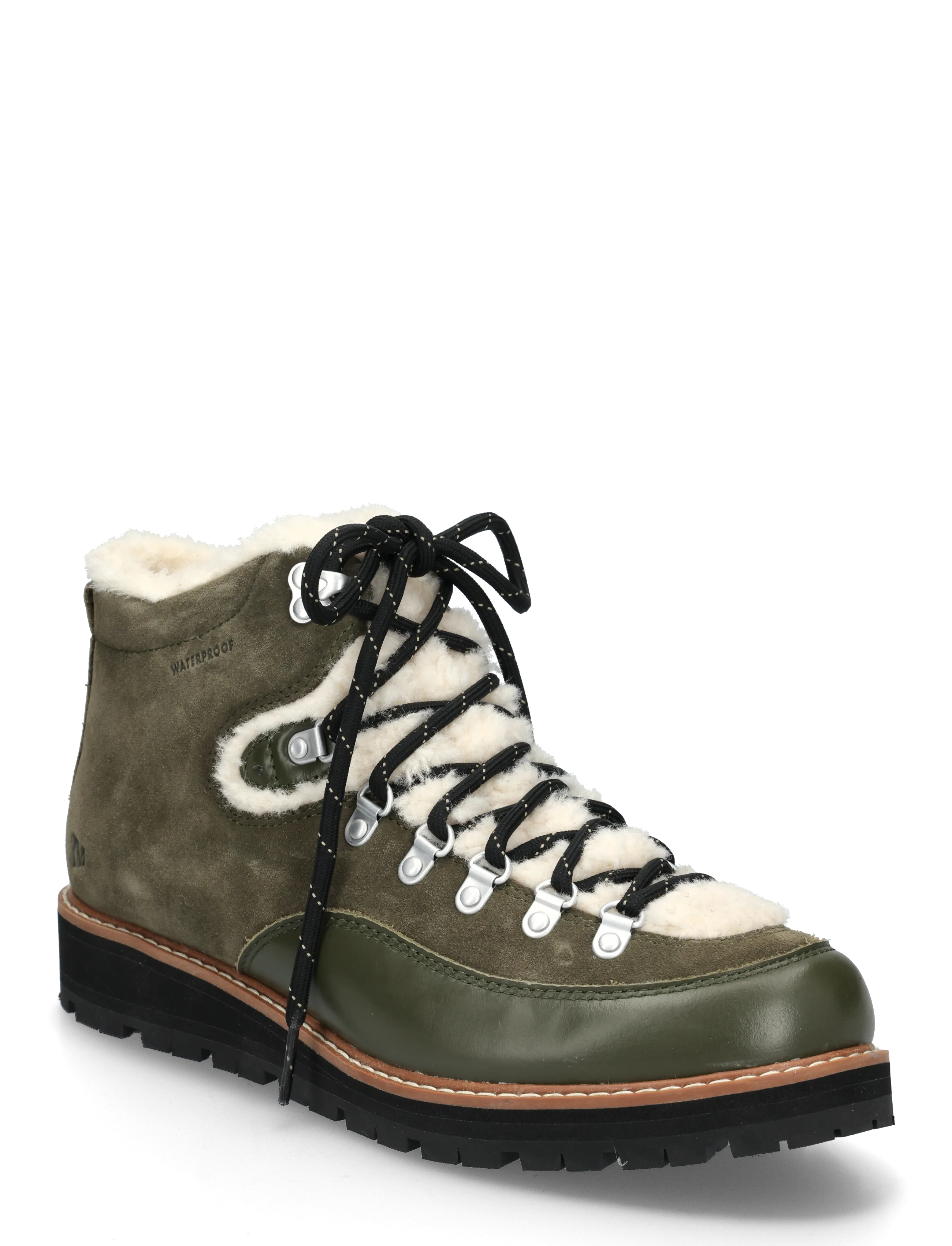 Merrell Women's Sugarloaf Mid Lace Cozy WP - Dark Moss - Winterstiefel - DARK MOSS / khaki/green