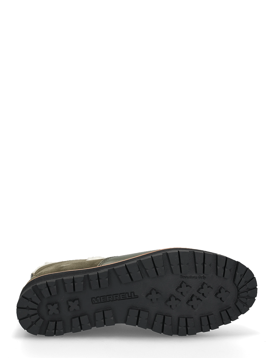 Merrell - Women's Sugarloaf Mid Lace Cozy WP - Dark Moss - vinterkängor - dark moss - 4