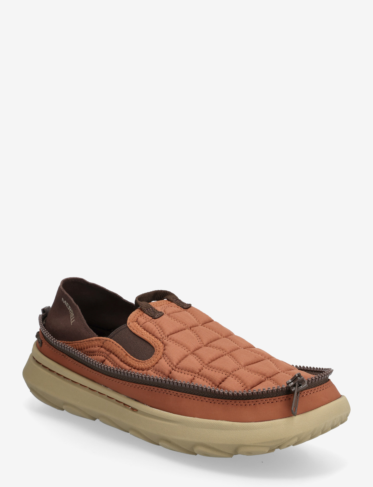 Merrell - Men's Hut Moc 2 Packable - Nutshell - vandresko - brown - 0