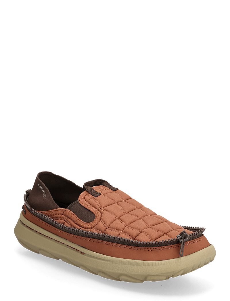 Merrell - Men's Hut Moc 2 Packable - Nutshell - vandresko - brown - 0