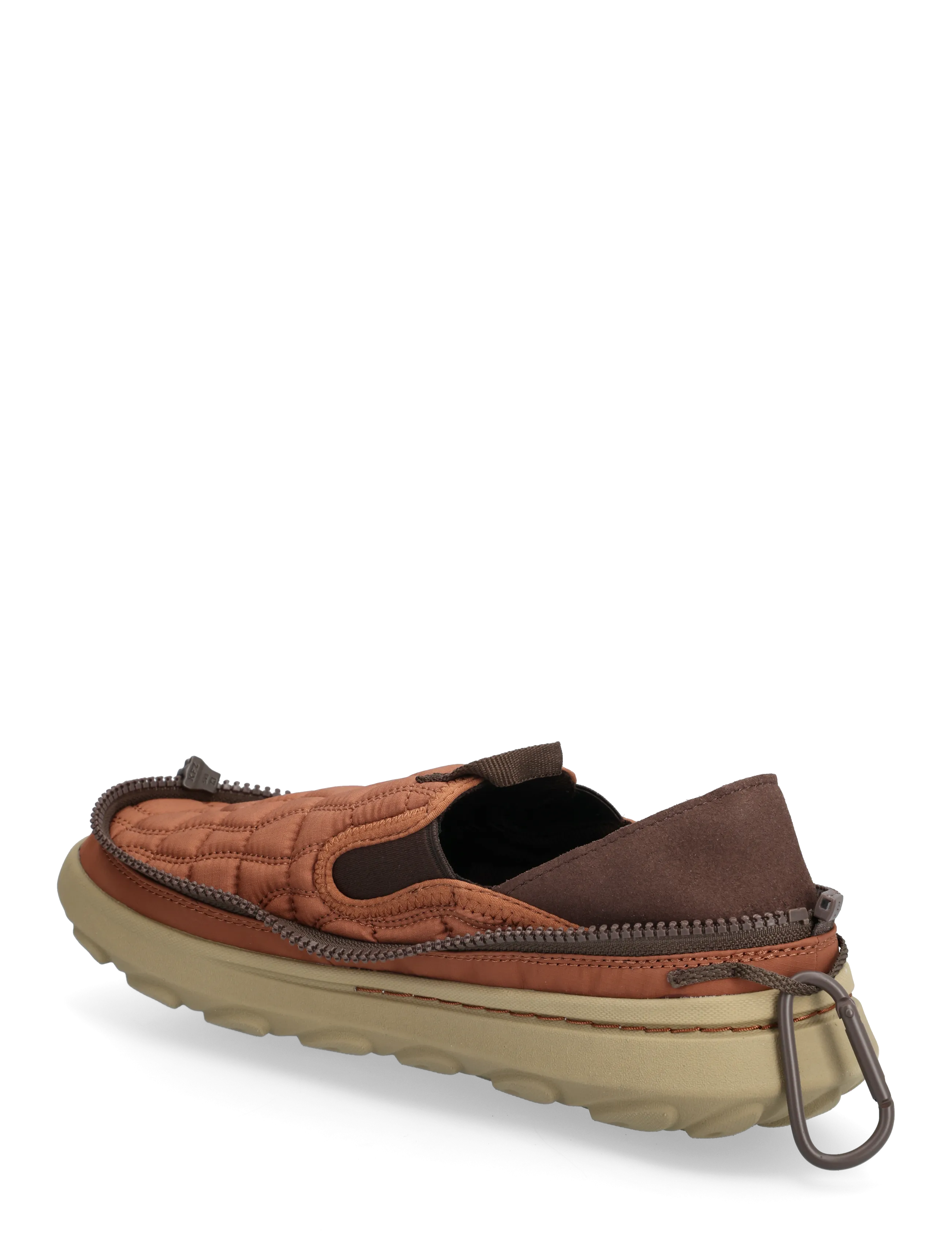 Merrell - Men's Hut Moc 2 Packable - Nutshell - matka- ja kõndimisjalatsid - brown - 2