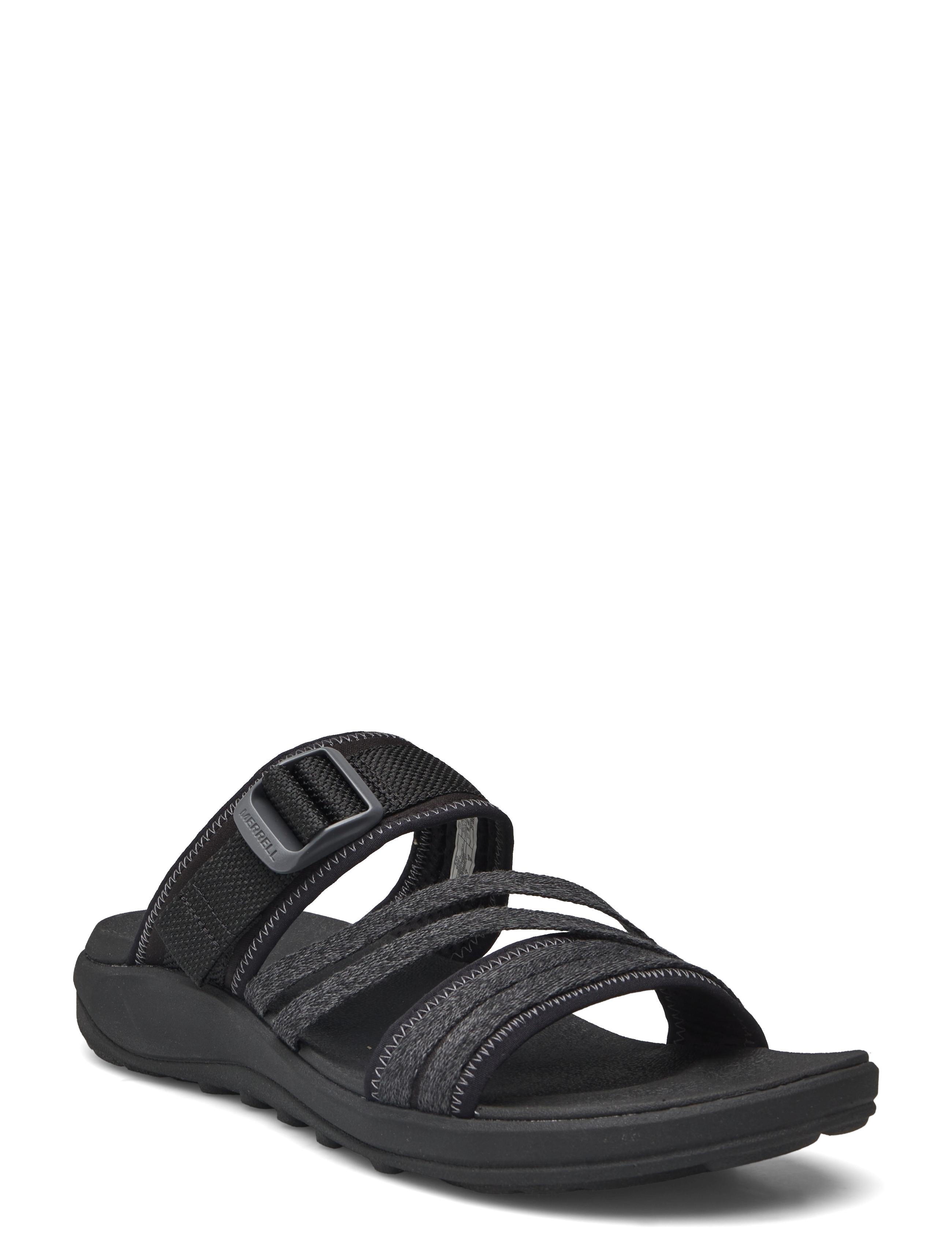 MERRELL Damen's District 4 Slide - Schwarz Schwarz - 40 - Damen