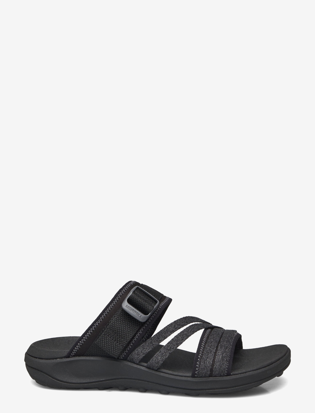 Merrell - Women's District 4 Slide - Black - sandals & slippers - black - 1