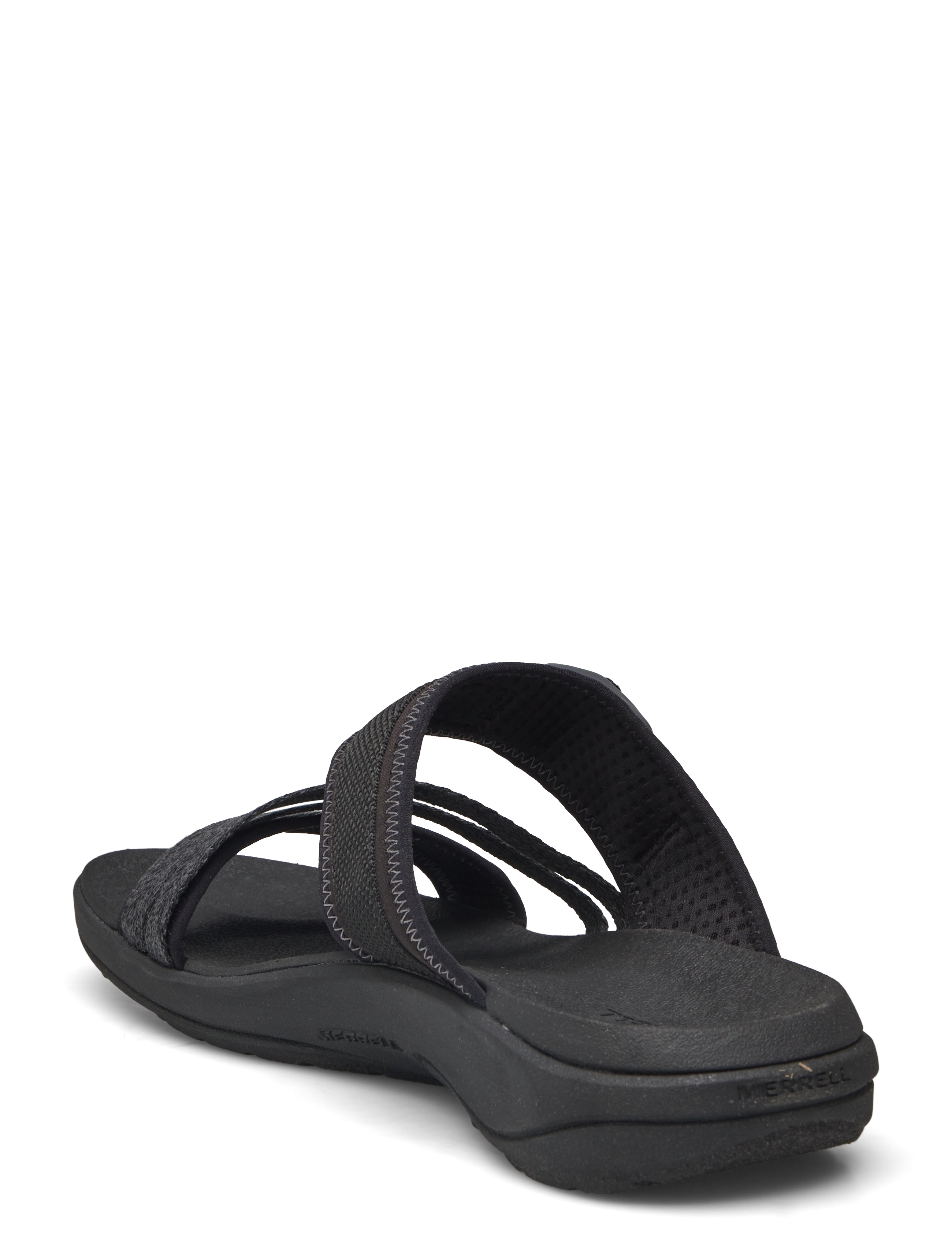 Merrell - Women's District 4 Slide - Black - sandalen en pantoffels - black - 2