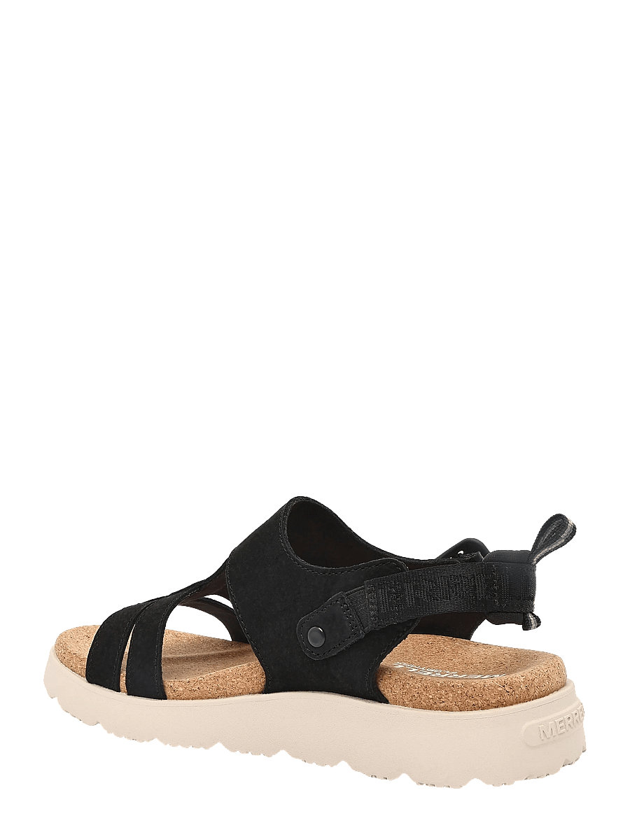 Merrell - Women's Fleur Backstrap - Black - vabaajasandaalid - black - 1