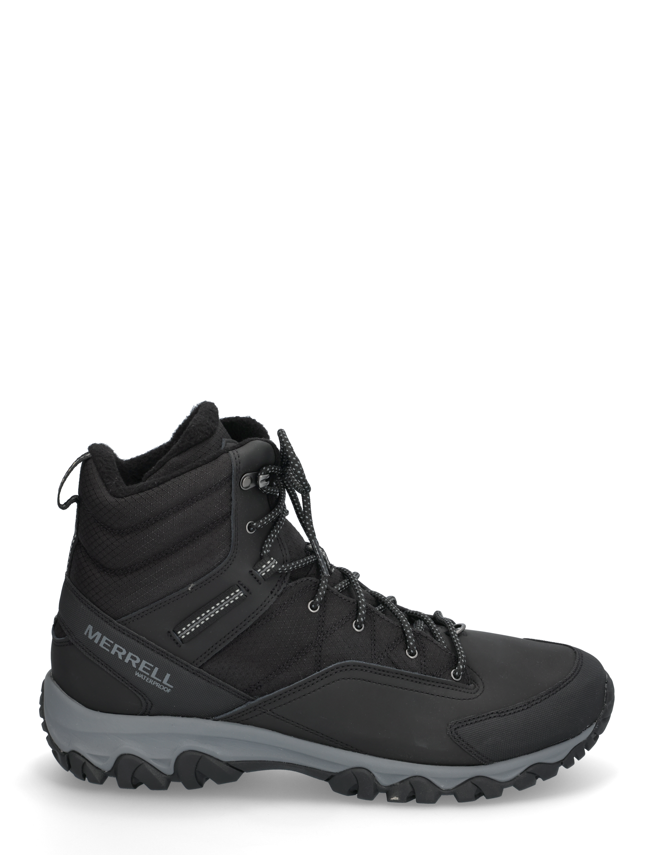 Merrell - Men's Thermo Akita Mid WP - Black - vandringsskor - black - 1