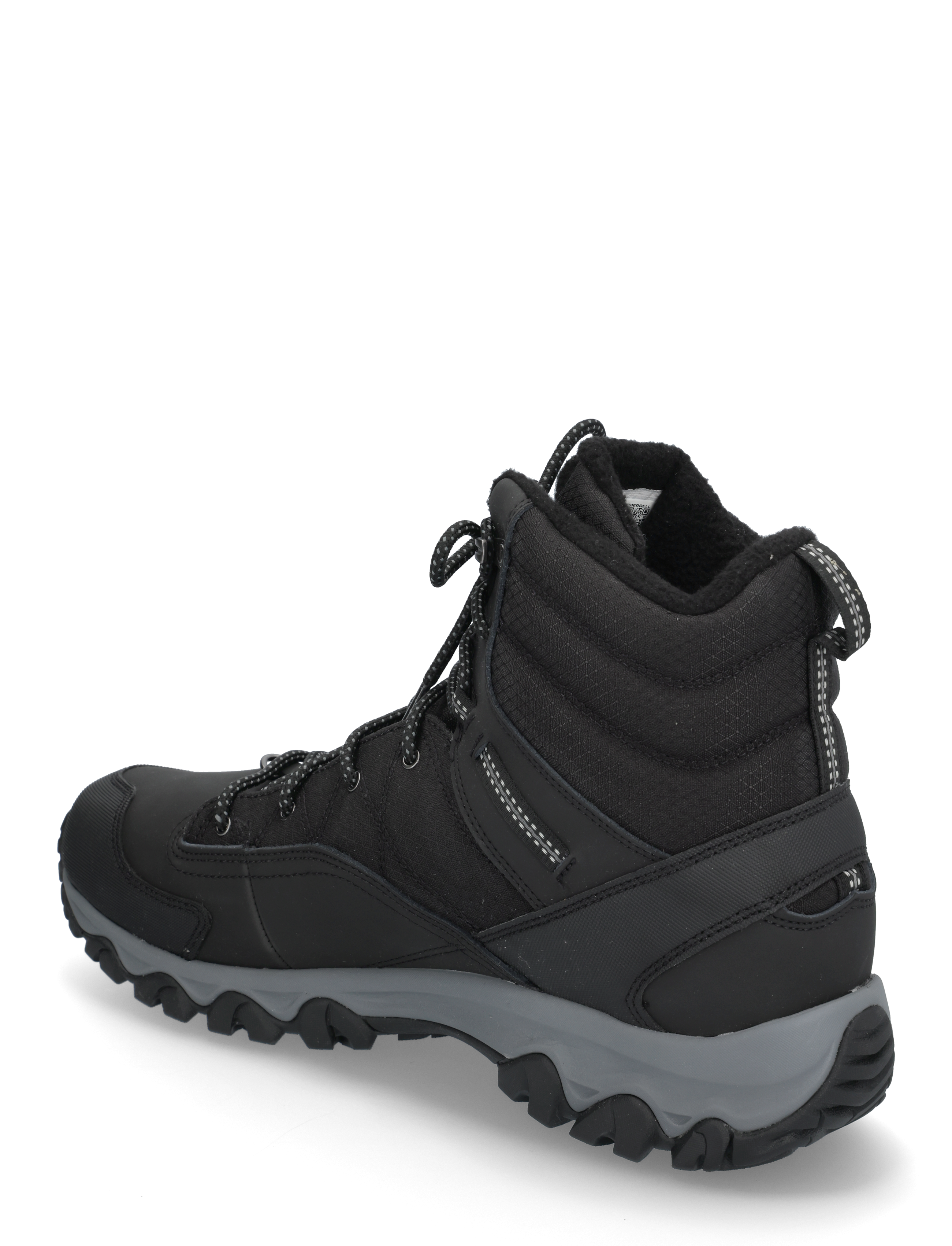 Merrell - Men's Thermo Akita Mid WP - Black - vandringsskor - black - 2