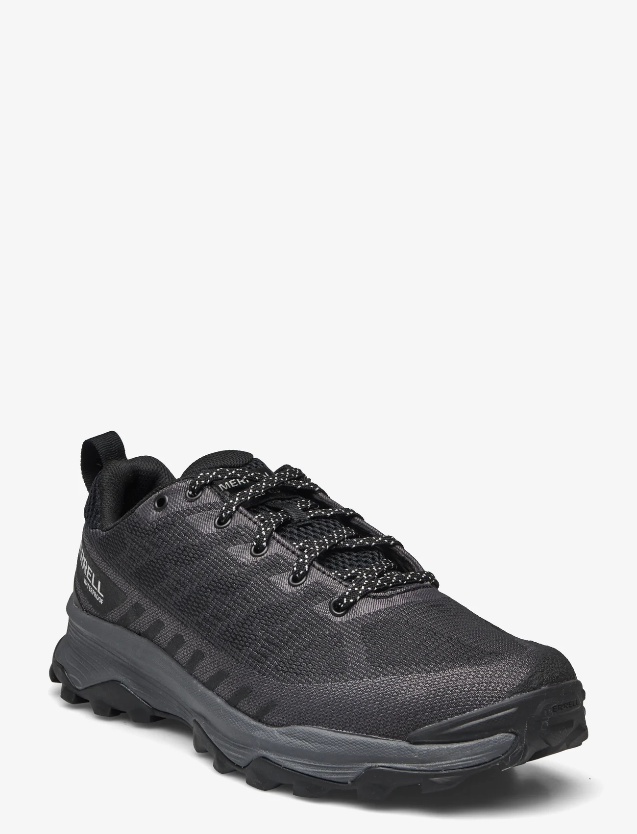 Merrell - Men's Speed Eco WP - Black/Asphalt - hiking shoes - black/asphalt - 0