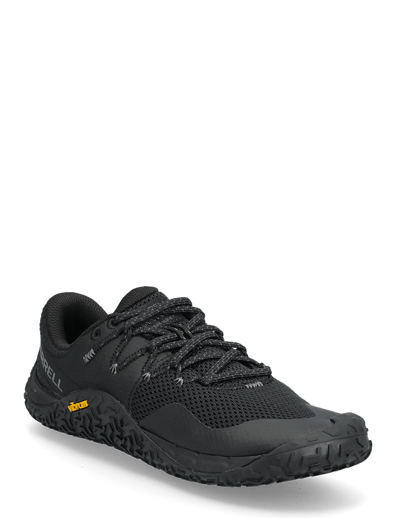 Merrell - Women's Trail Glove 7 - Black/Black - löparskor - black/black - 0