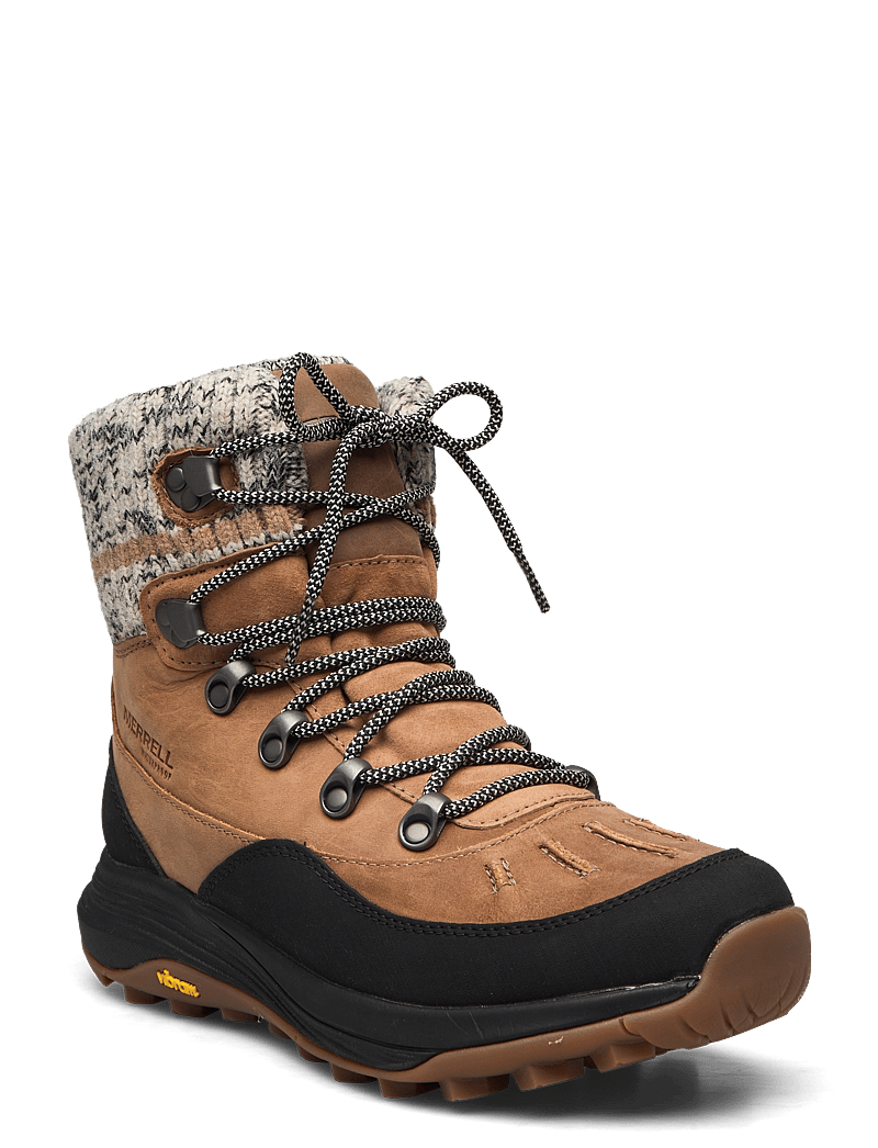 Merrell - Women's Siren 4 Thermo Mid Zip WP - - matka- ja kõndimisjalatsid - tobacco - 0