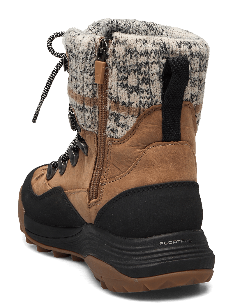 Merrell - Women's Siren 4 Thermo Mid Zip WP - - matka- ja kõndimisjalatsid - tobacco - 2