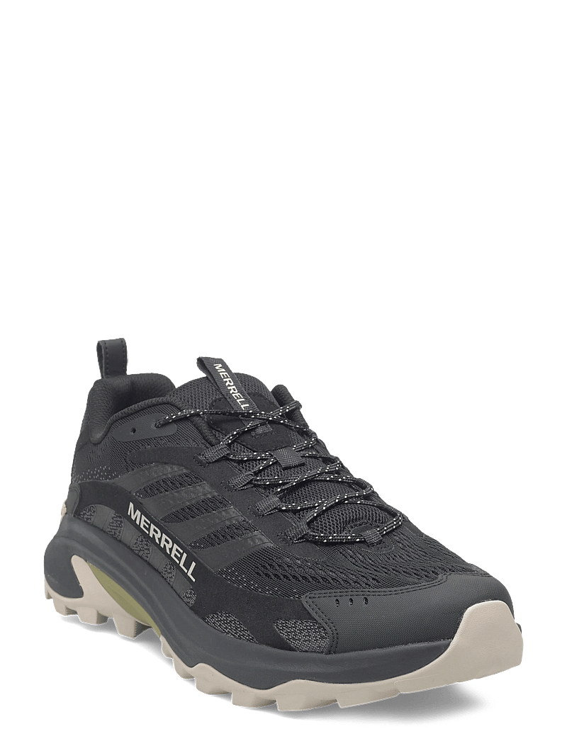 Merrell - Men's Moab Speed 2 - Black - vandringsskor - black - 0