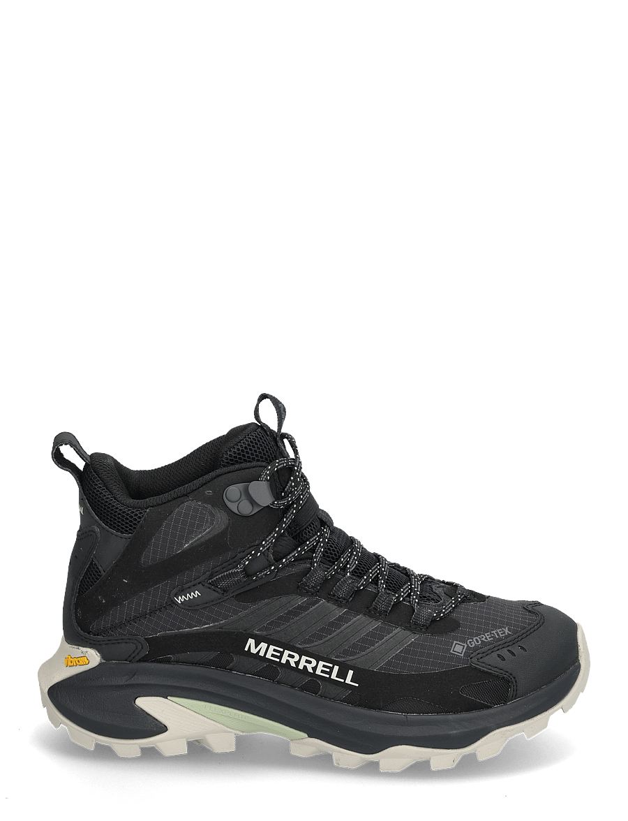 Merrell - Women's Moab Speed 2 Mid GTX - Blac - matka- ja kõndimisjalatsid - black - 1