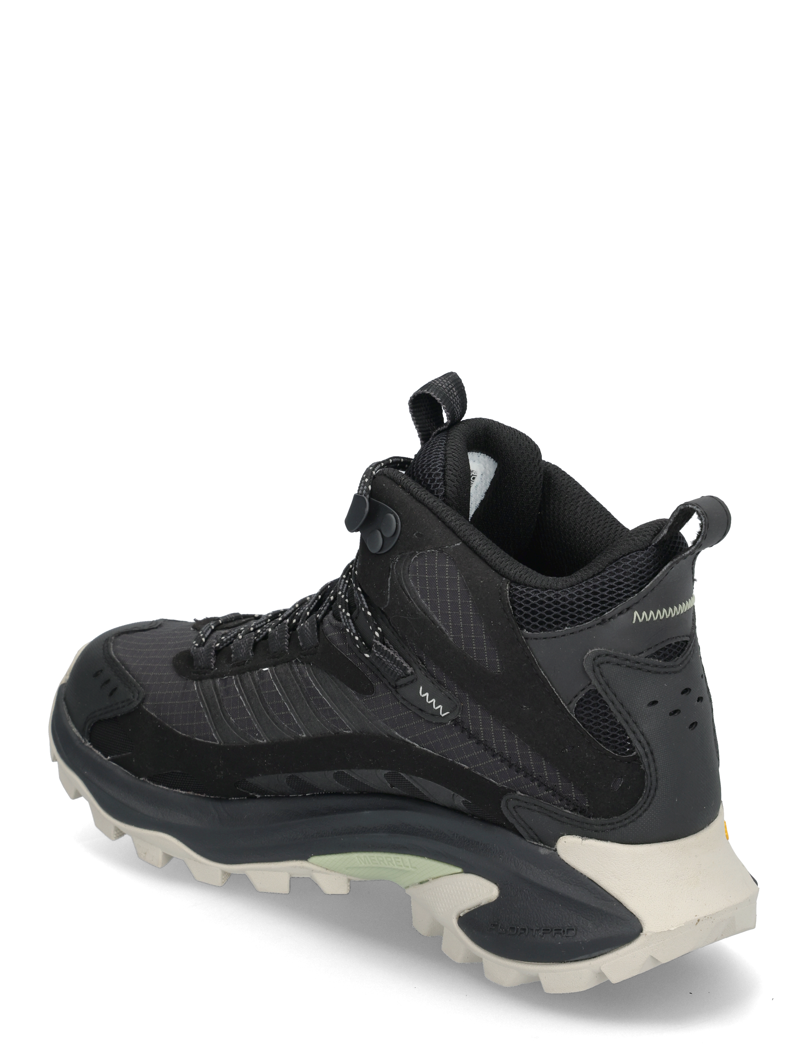 Merrell - Women's Moab Speed 2 Mid GTX - Blac - matka- ja kõndimisjalatsid - black - 2