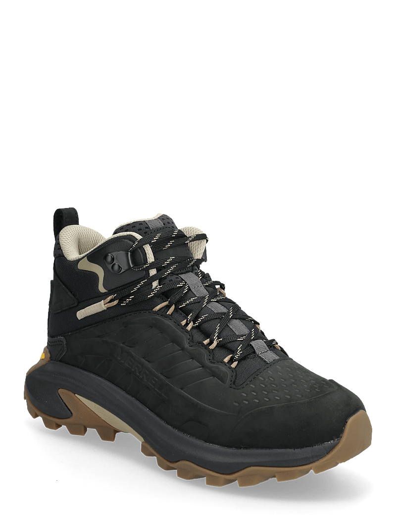 Merrell - Women's Moab Speed 2 LTR Mid WP - B - vandresko - black - 0