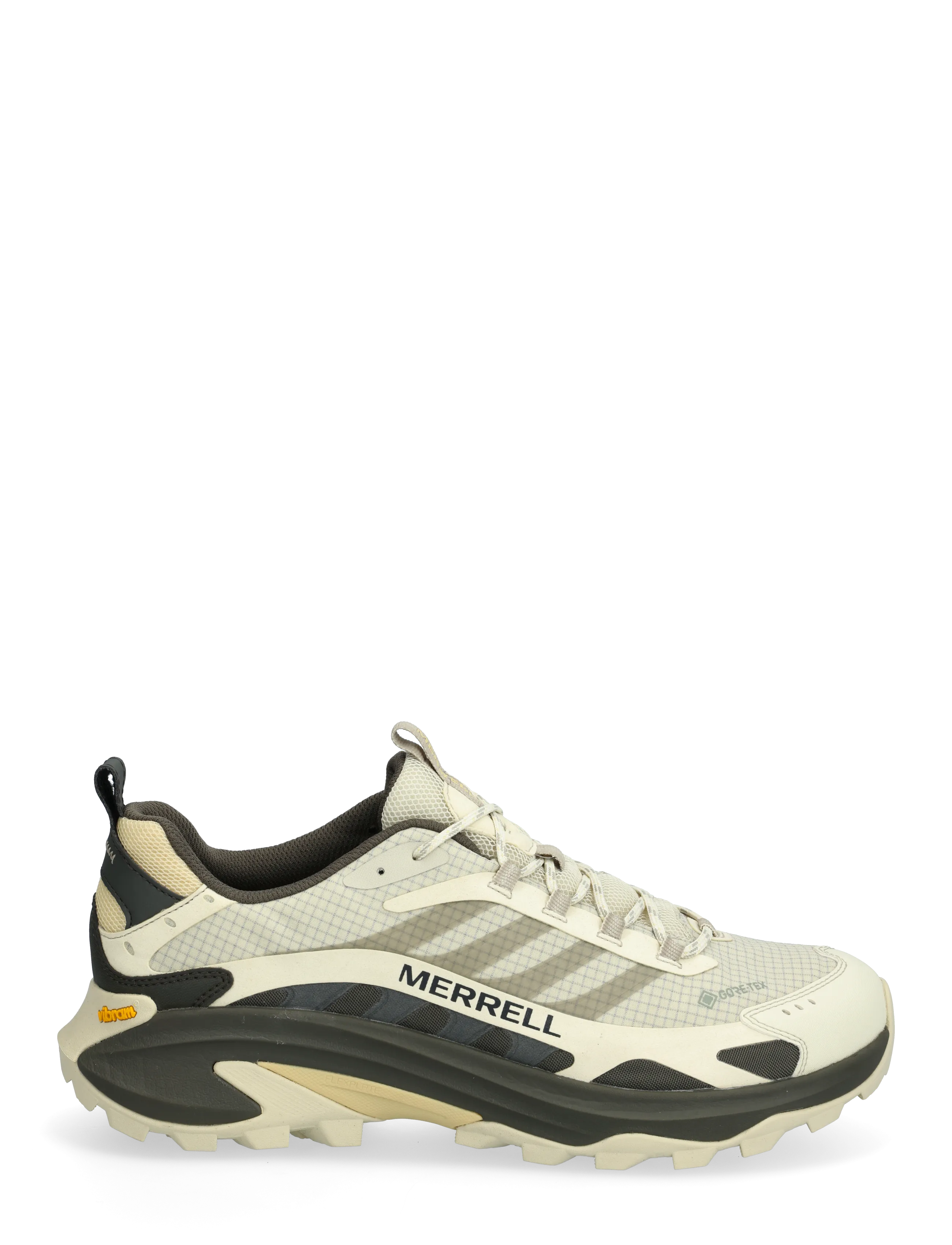 Merrell - Men's Moab Speed 2 GTX - Stucco - buty na wędrówki - green - 1