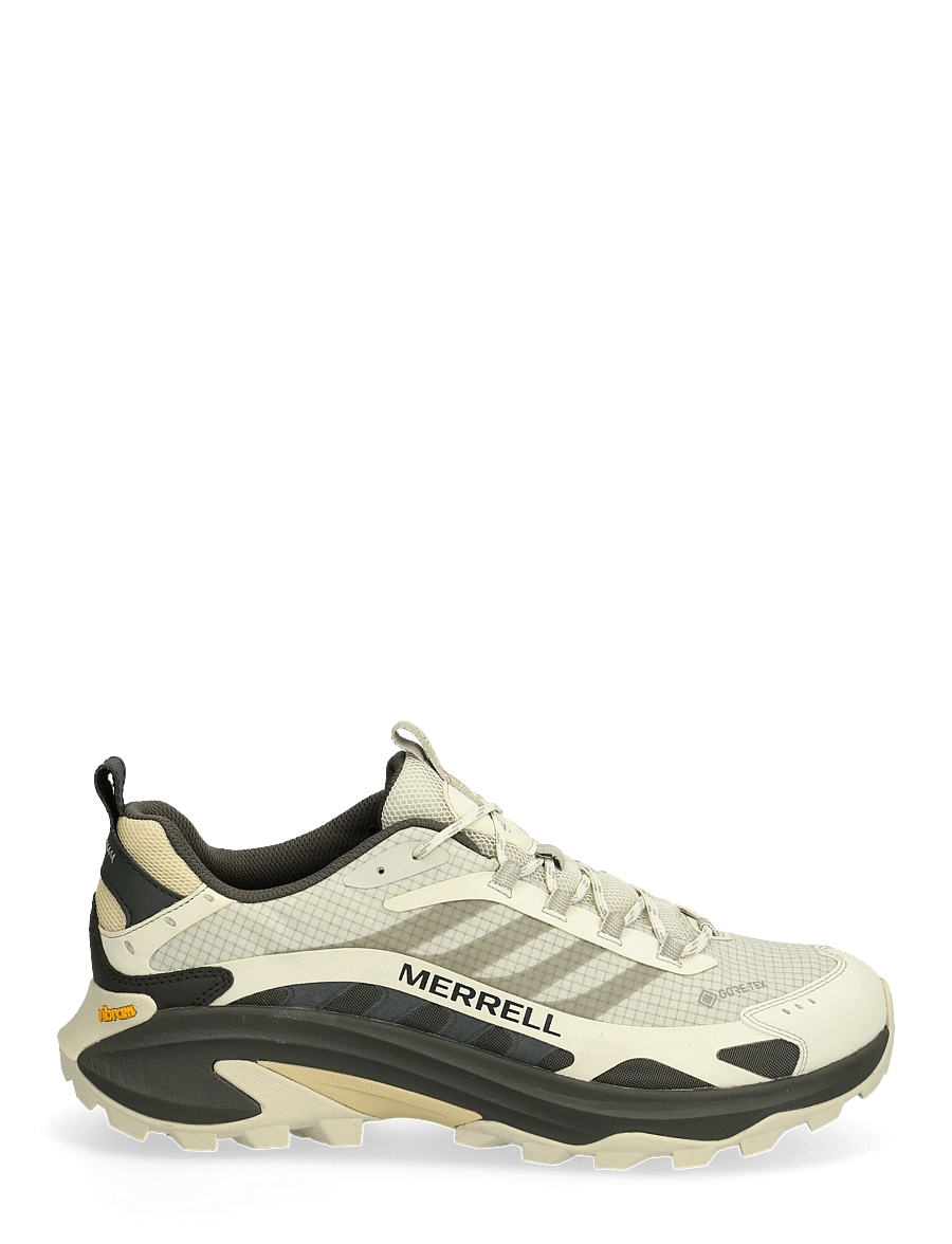 Merrell - Men's Moab Speed 2 GTX - Stucco - buty na wędrówki - green - 1