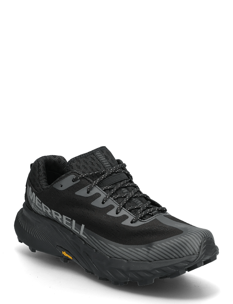 Merrell - Men's Agility Peak 5 GTX - Black/Black - löparskor - black - 0
