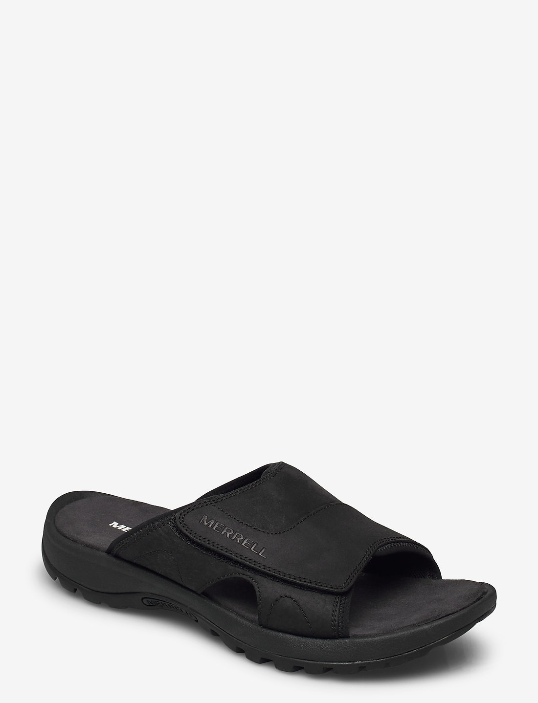 Merrell slipper best sale black
