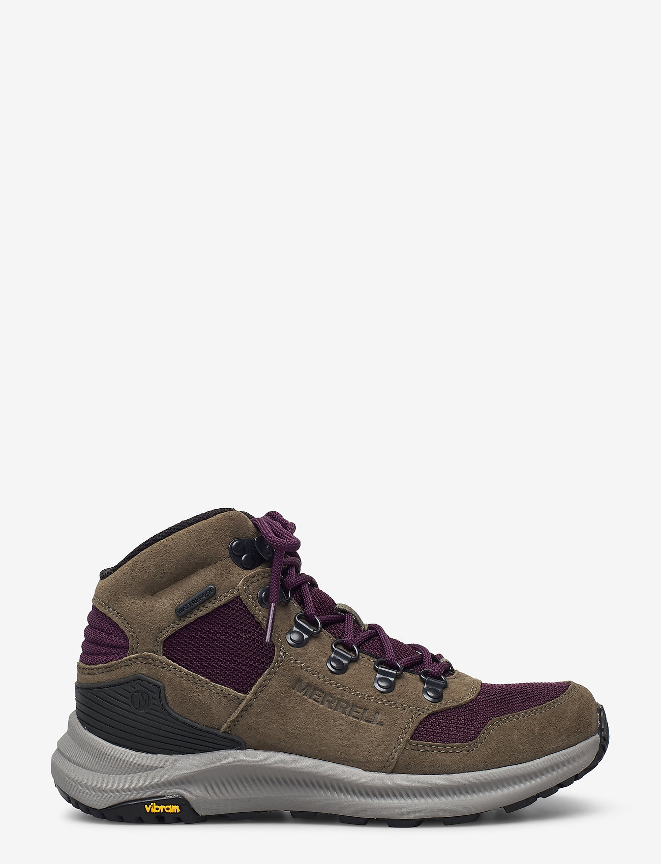 Merrell - Ontario 85 Mesh Mid WP Olive/Blackberry - olive/blackberry - 1