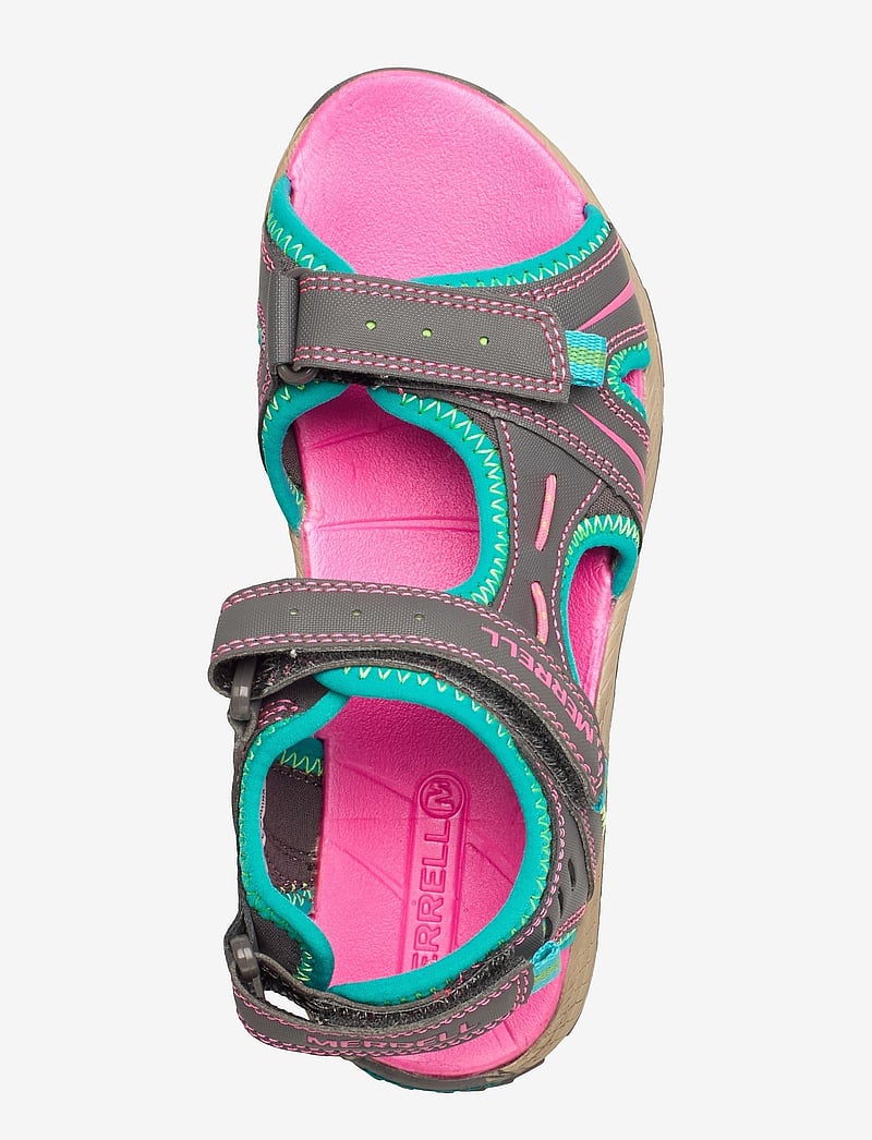 Merrell - Kids Panther - Grey/Turq - sandalen - grey/turq - 3