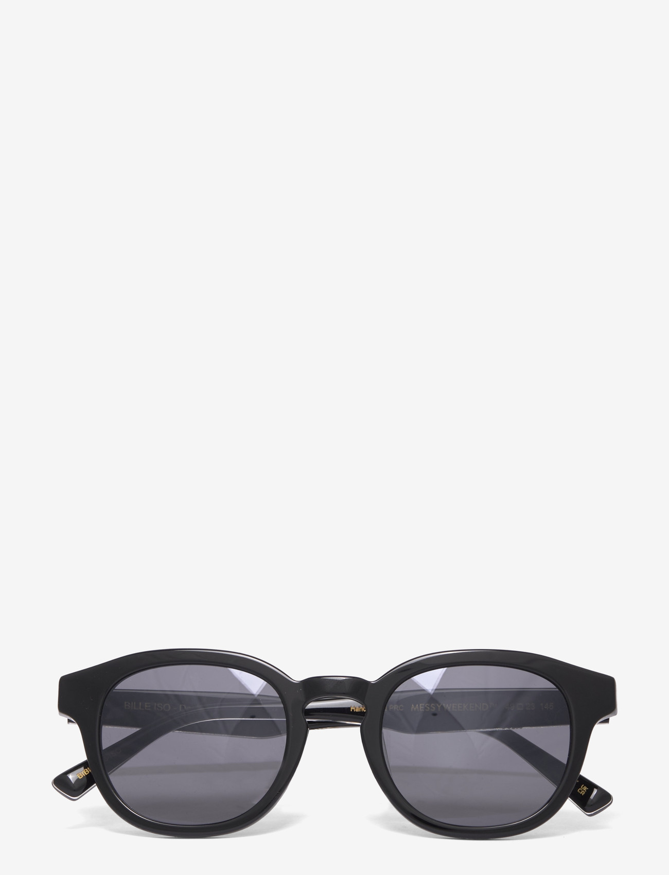 MessyWeekend - BILLE REVEAL - runde form - black transparent grey - 0