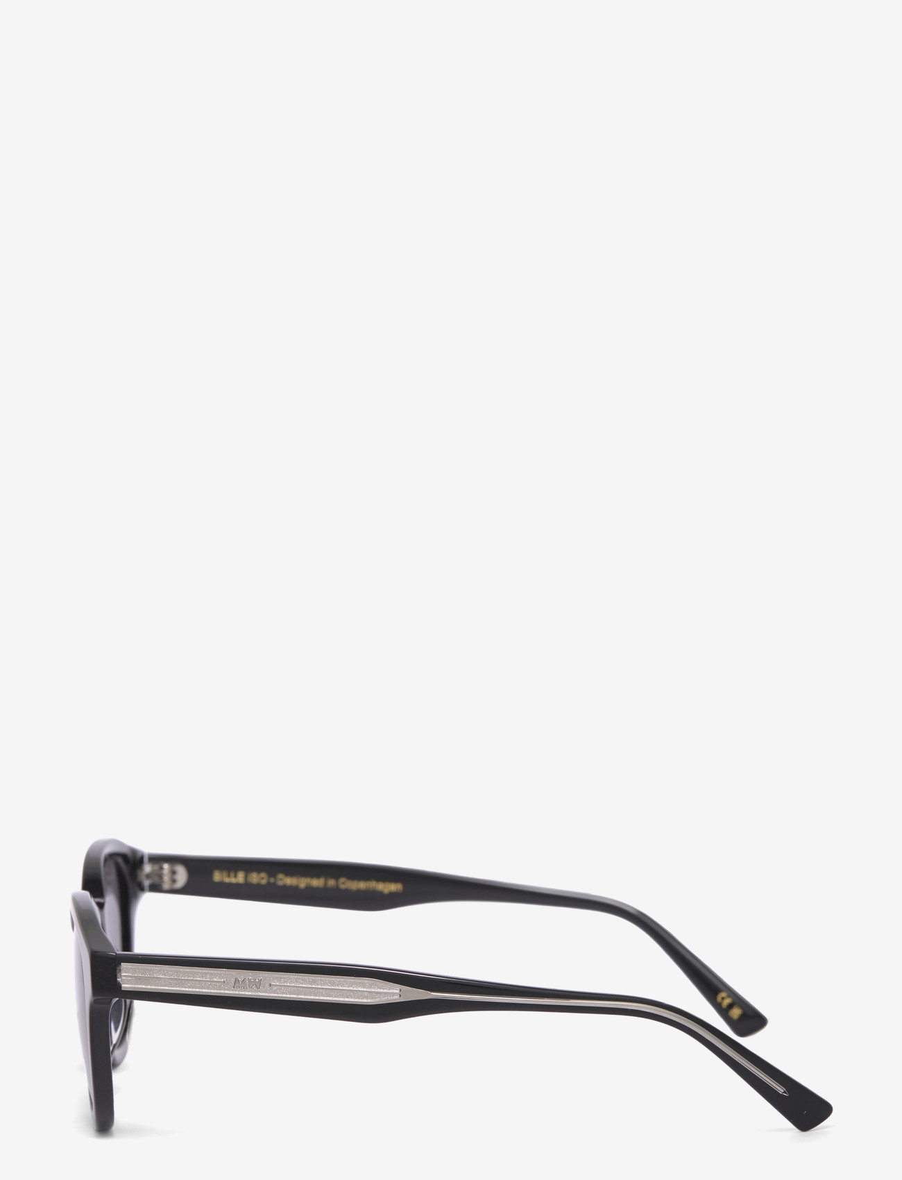 MessyWeekend - BILLE REVEAL - runde form - black transparent grey - 2