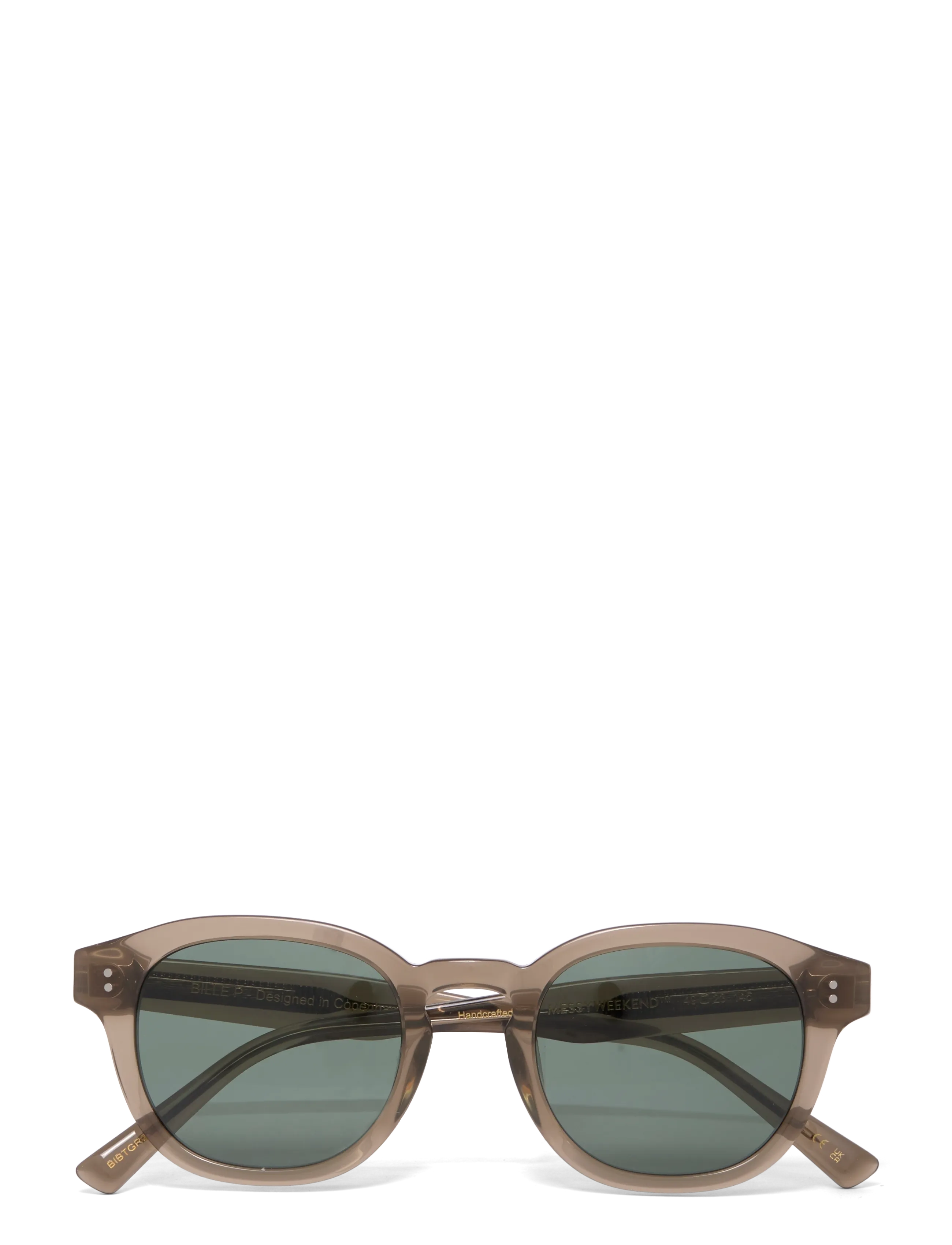 MessyWeekend BILLE - Solbriller - BOTTLE GREEN GREEN POLARIZED / grey