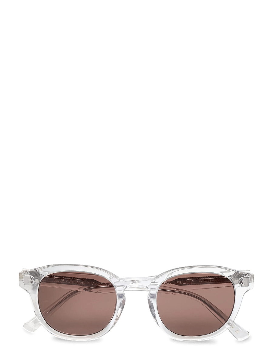 MessyWeekend - BILLE - runder rahmen - crystal brown - 0