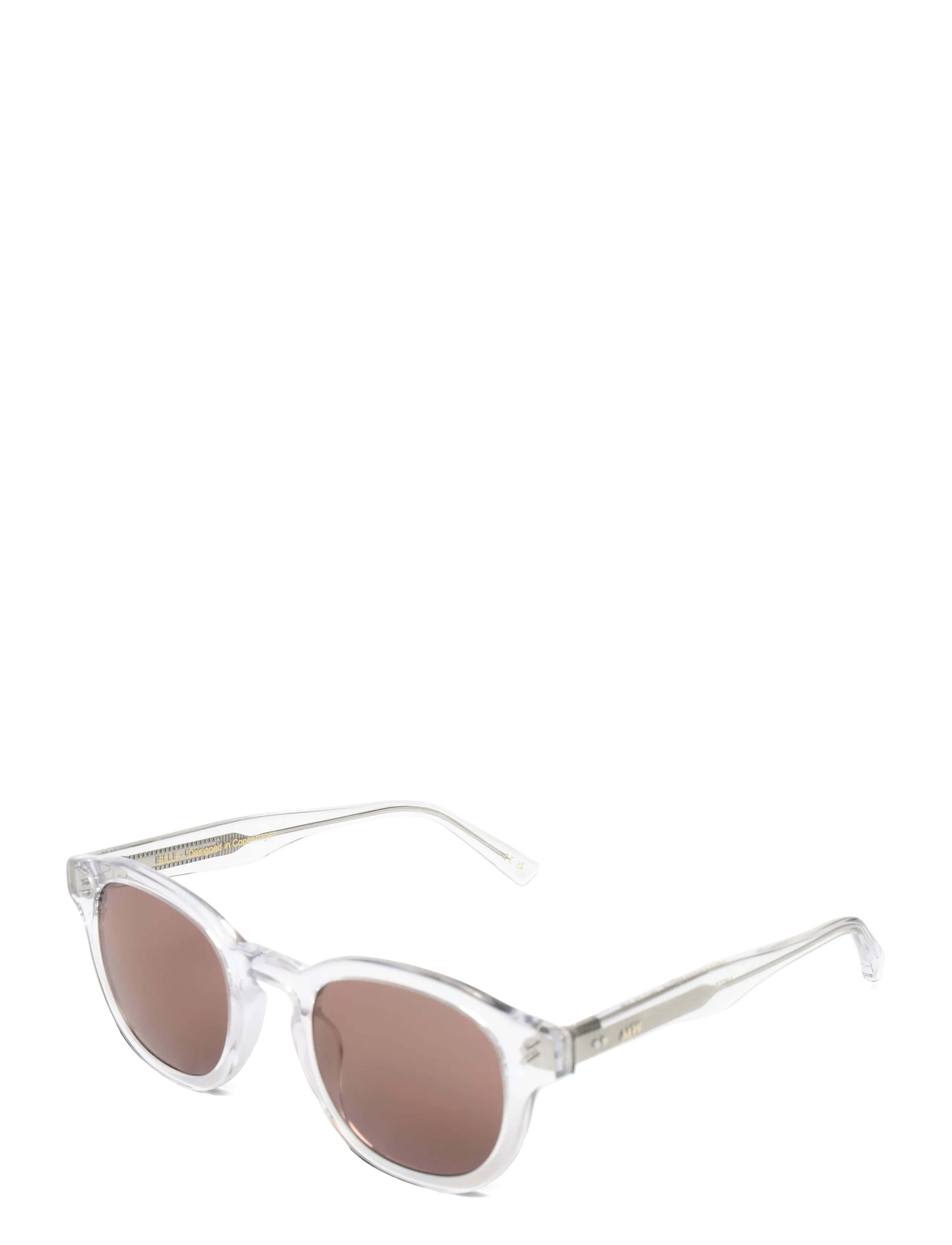 MessyWeekend - BILLE - runde form - crystal brown - 2