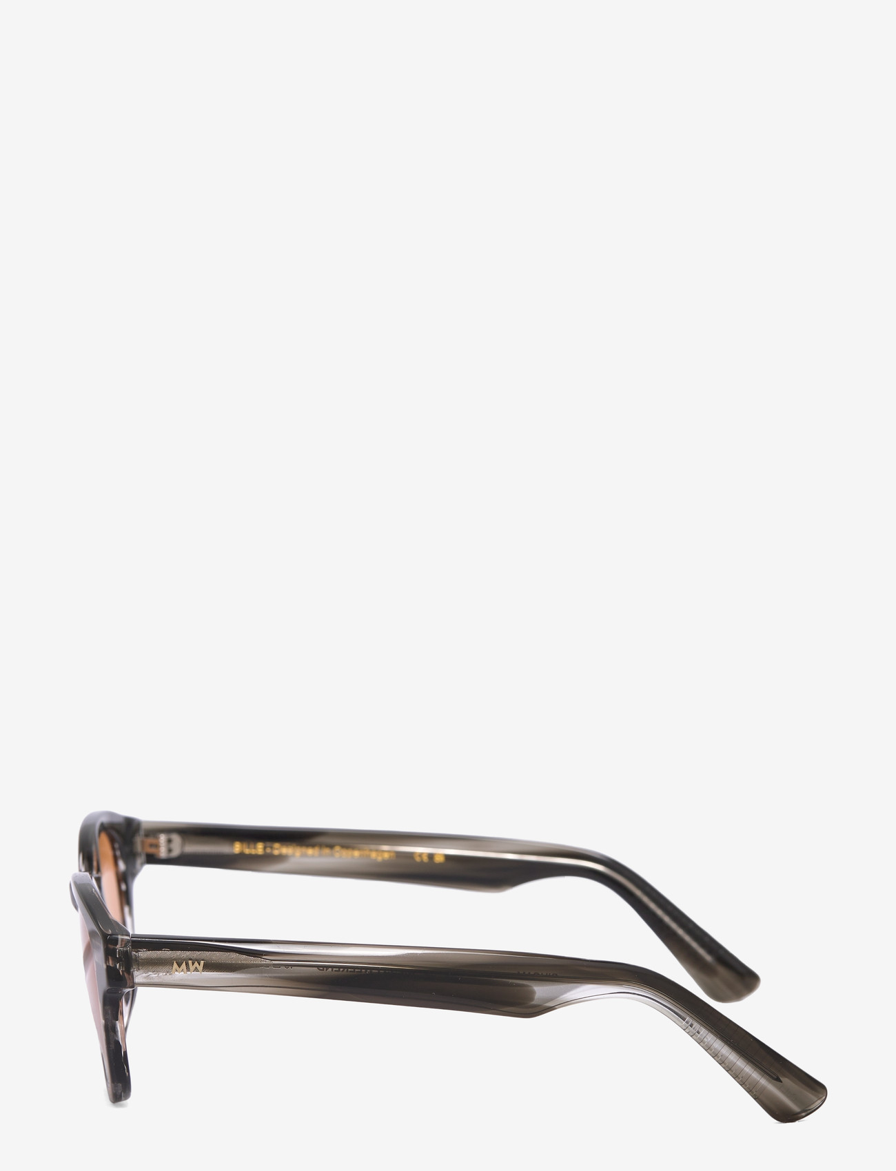 MessyWeekend - BILLE - runde form - havana green amber - 2