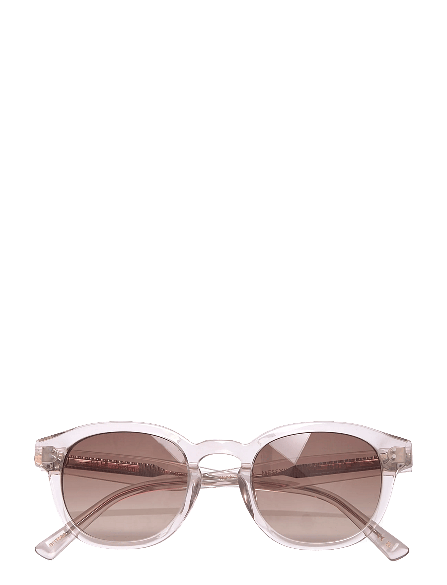 MessyWeekend - BILLE - runder rahmen - rosÉ brown - 0