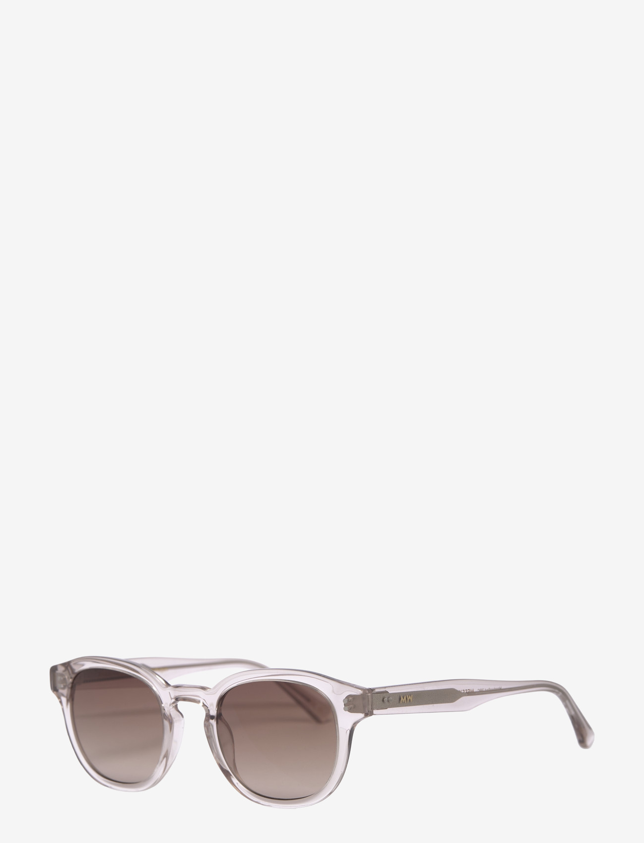 MessyWeekend - BILLE - runde solbriller - rosÉ brown - 1