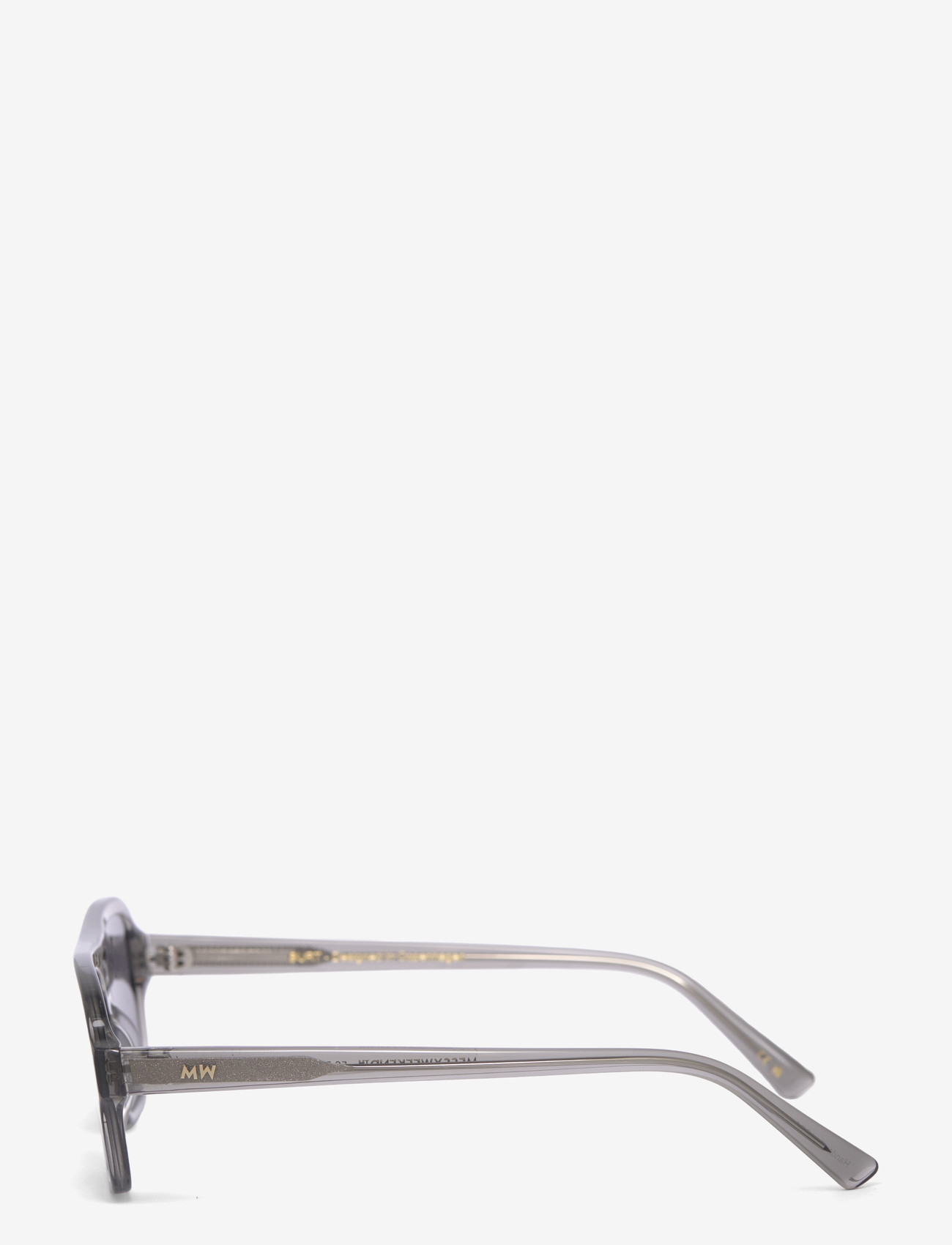 MessyWeekend - BURT - aviator solbriller - transparent grey grey - 1