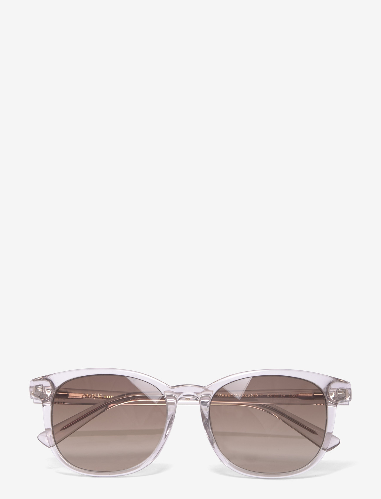 MessyWeekend - CHARLIE THE KID - sunglasses - rosÉ brown - 0