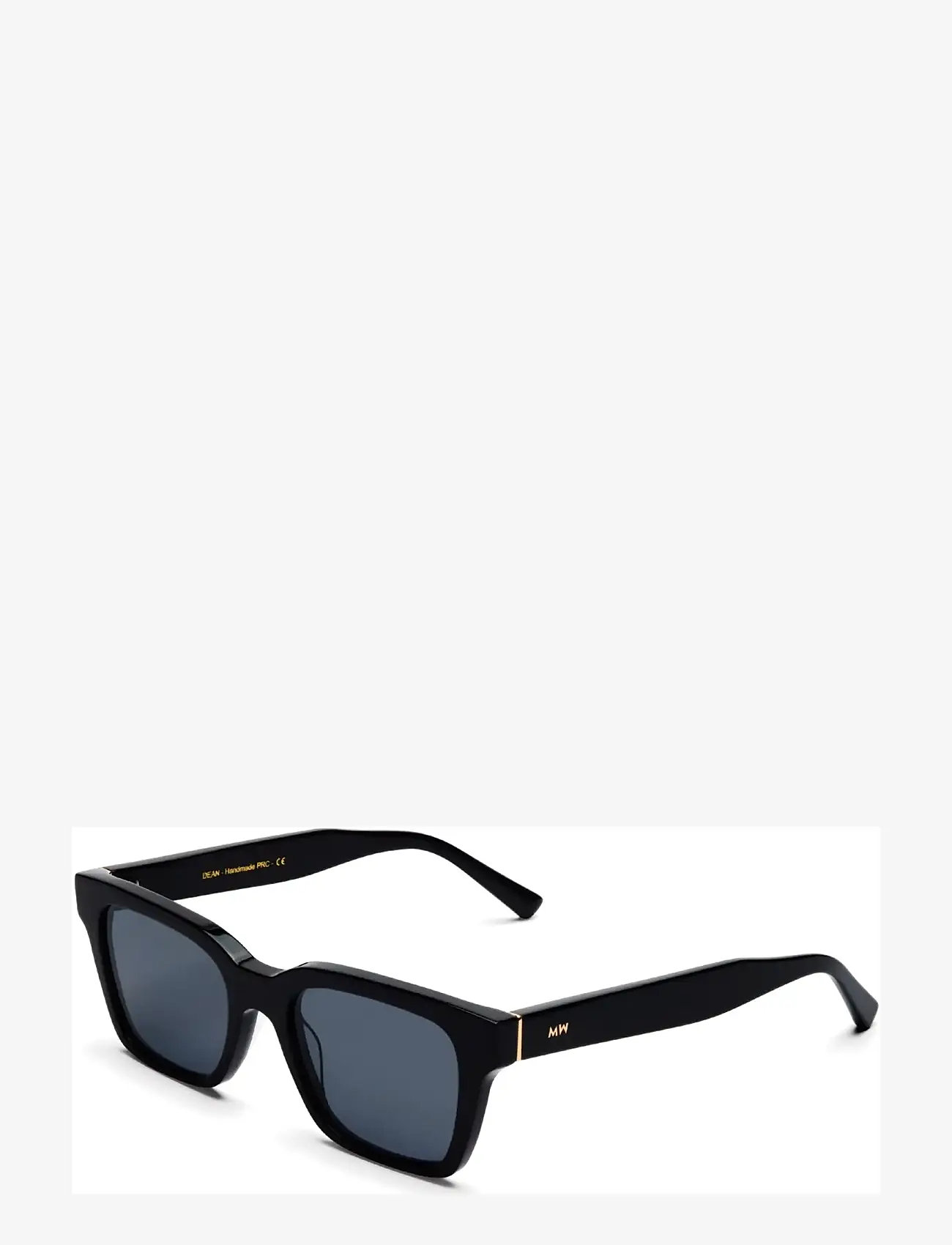 MessyWeekend - DEAN - firkantede solbriller - black grey - 2