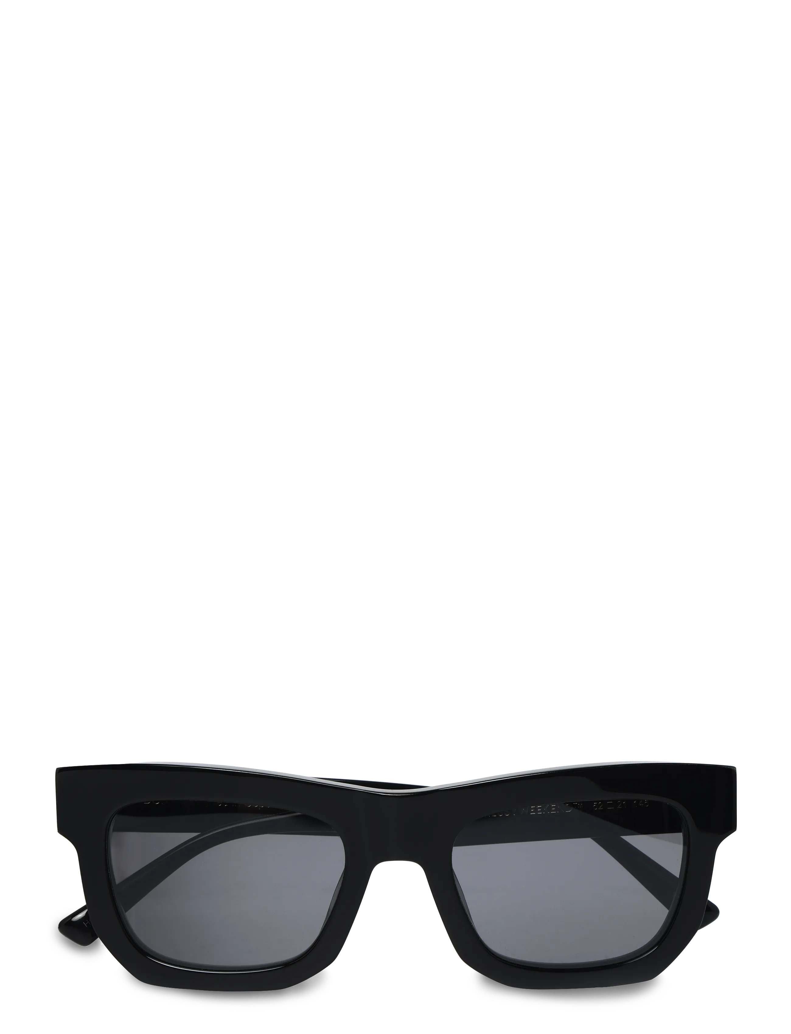 MessyWeekend Don, One Size, Sunglasses, Schwarz - D-frame- Wayfarer Männerswear