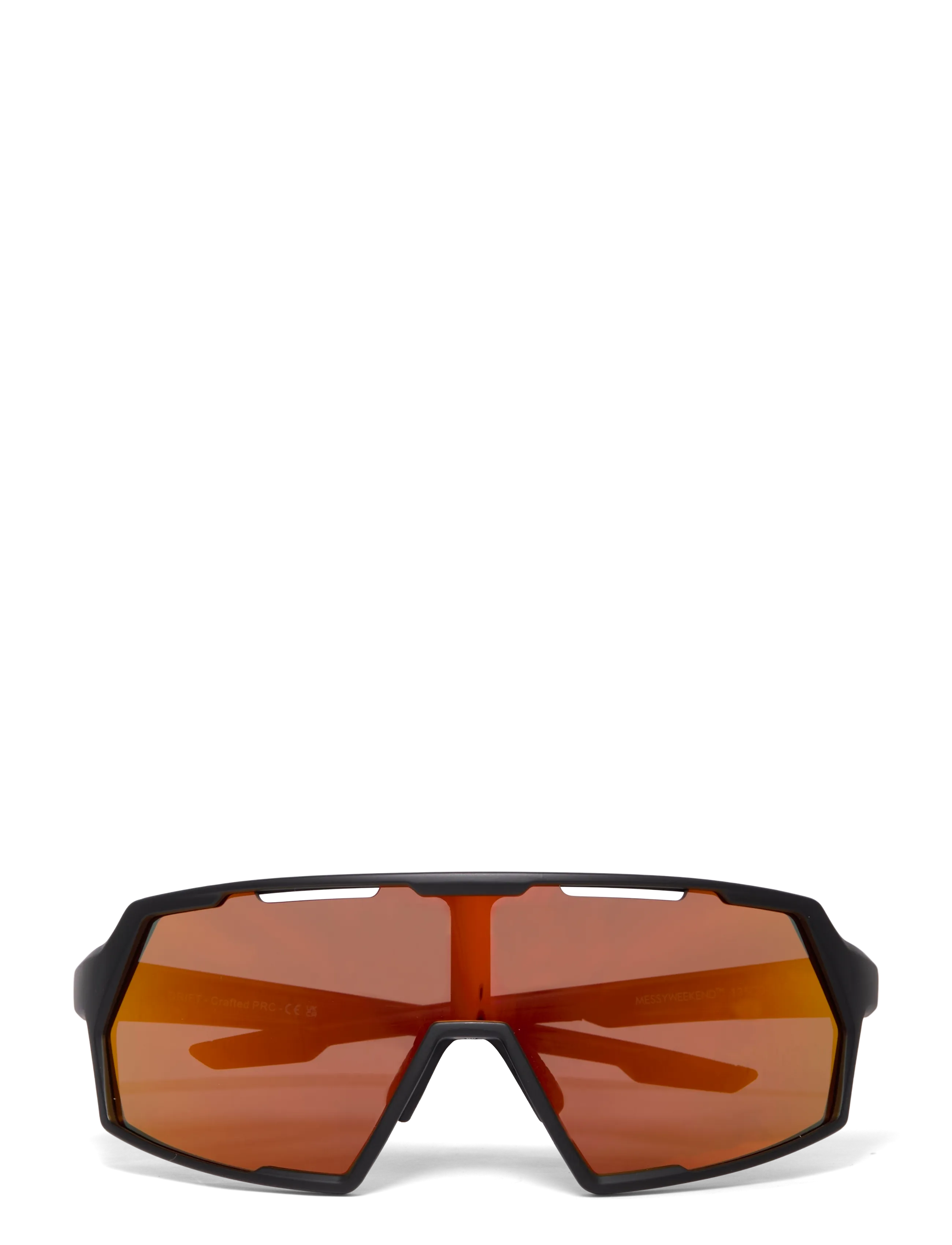 MessyWeekend DRIFT - Glasses - BLACK SUNSET / orange