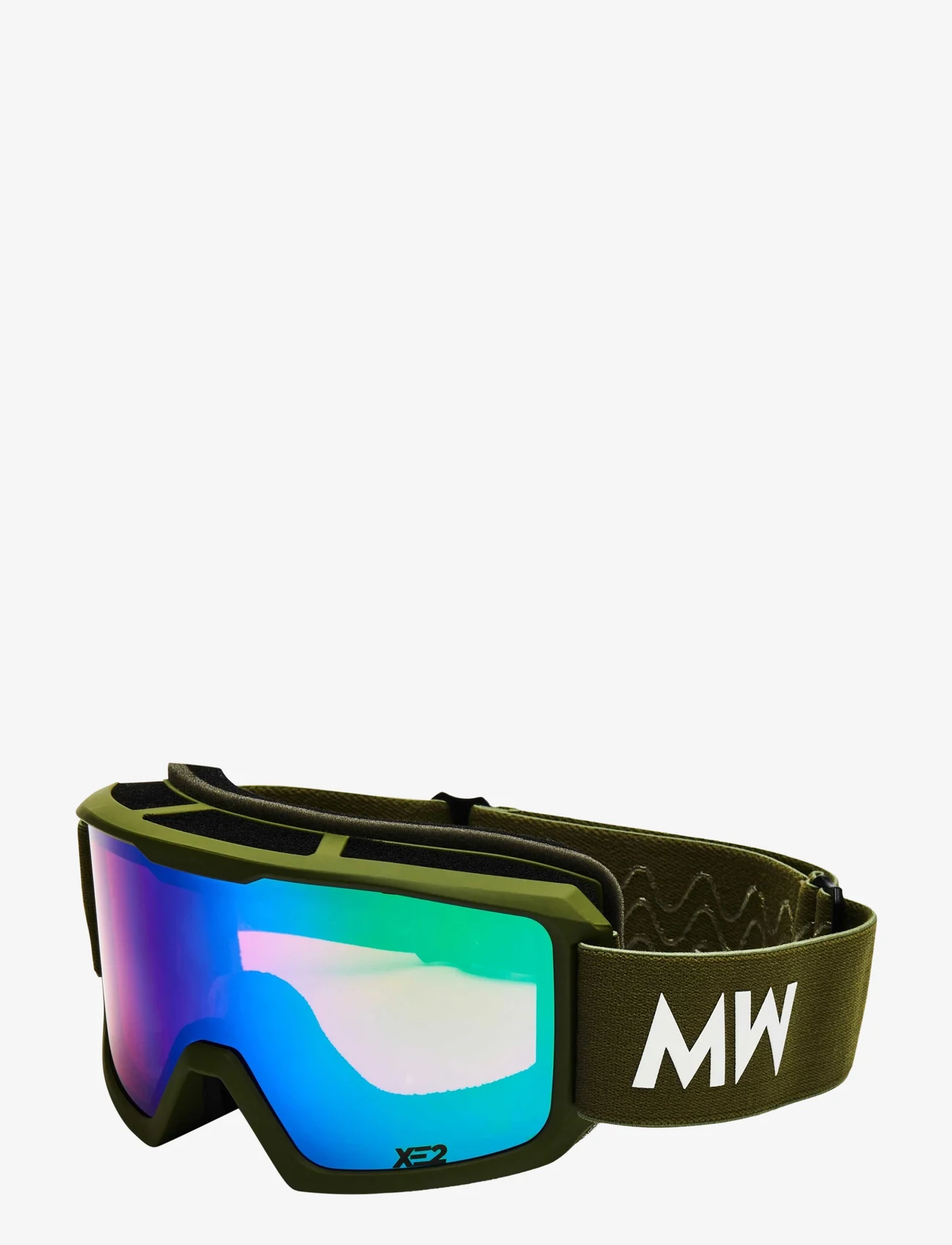 MessyWeekend - FERDI - wintersports equipment - army green mirrored - 0