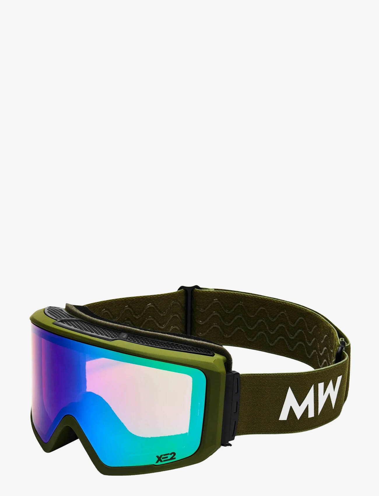MessyWeekend - FLIP XE2 - wintersports equipment - army green mirrored - 0
